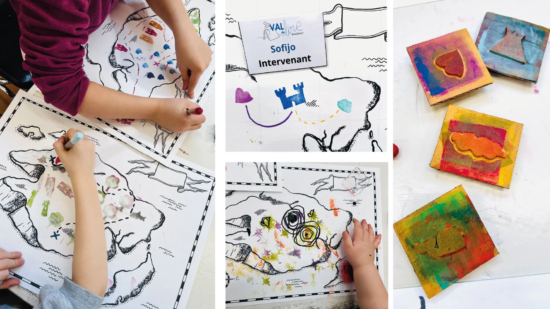 Val de Lire 2026 - Atelier "Dessine ta carte au trésor" - Maternelle