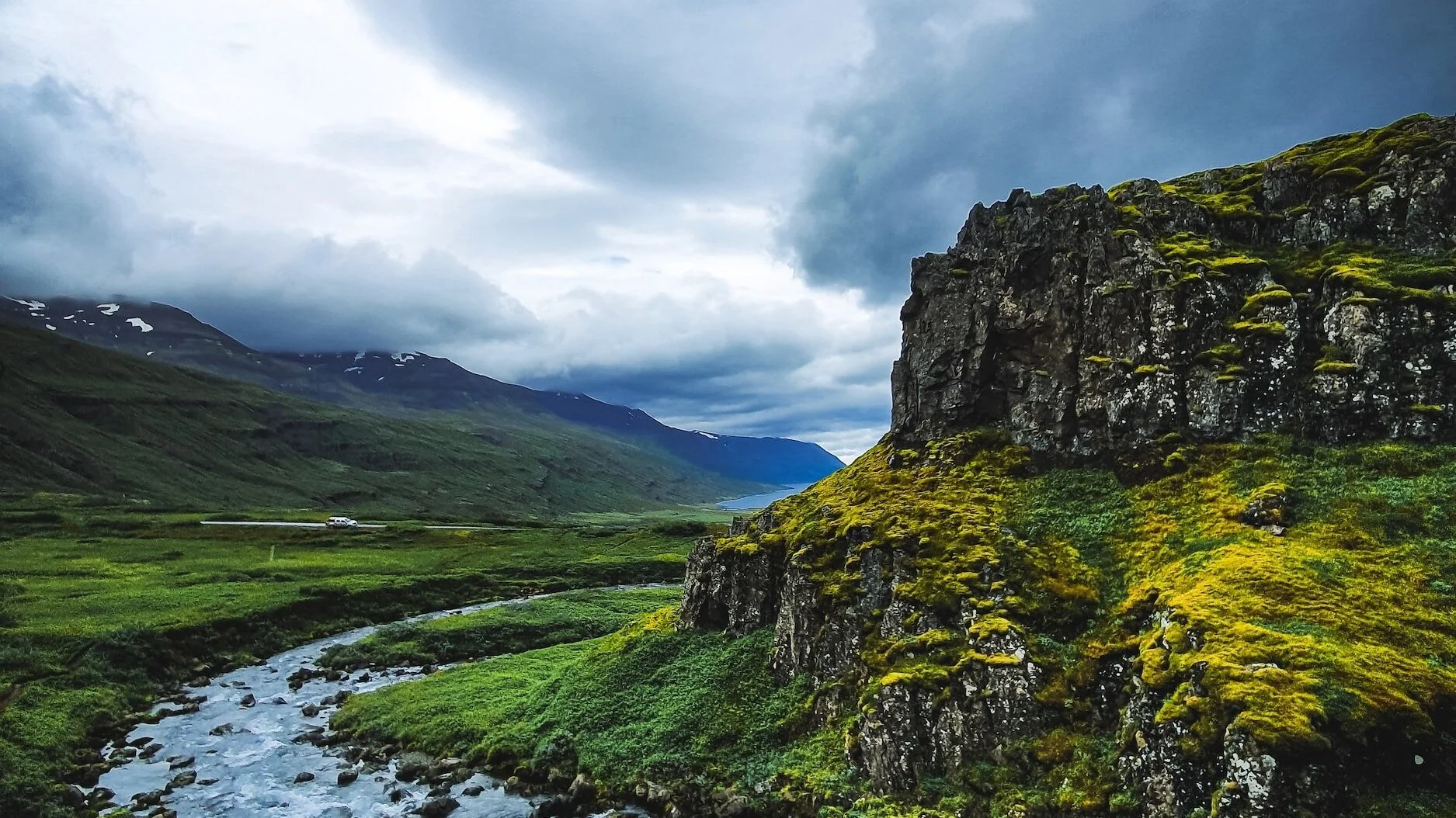 Fjordar på östra Island