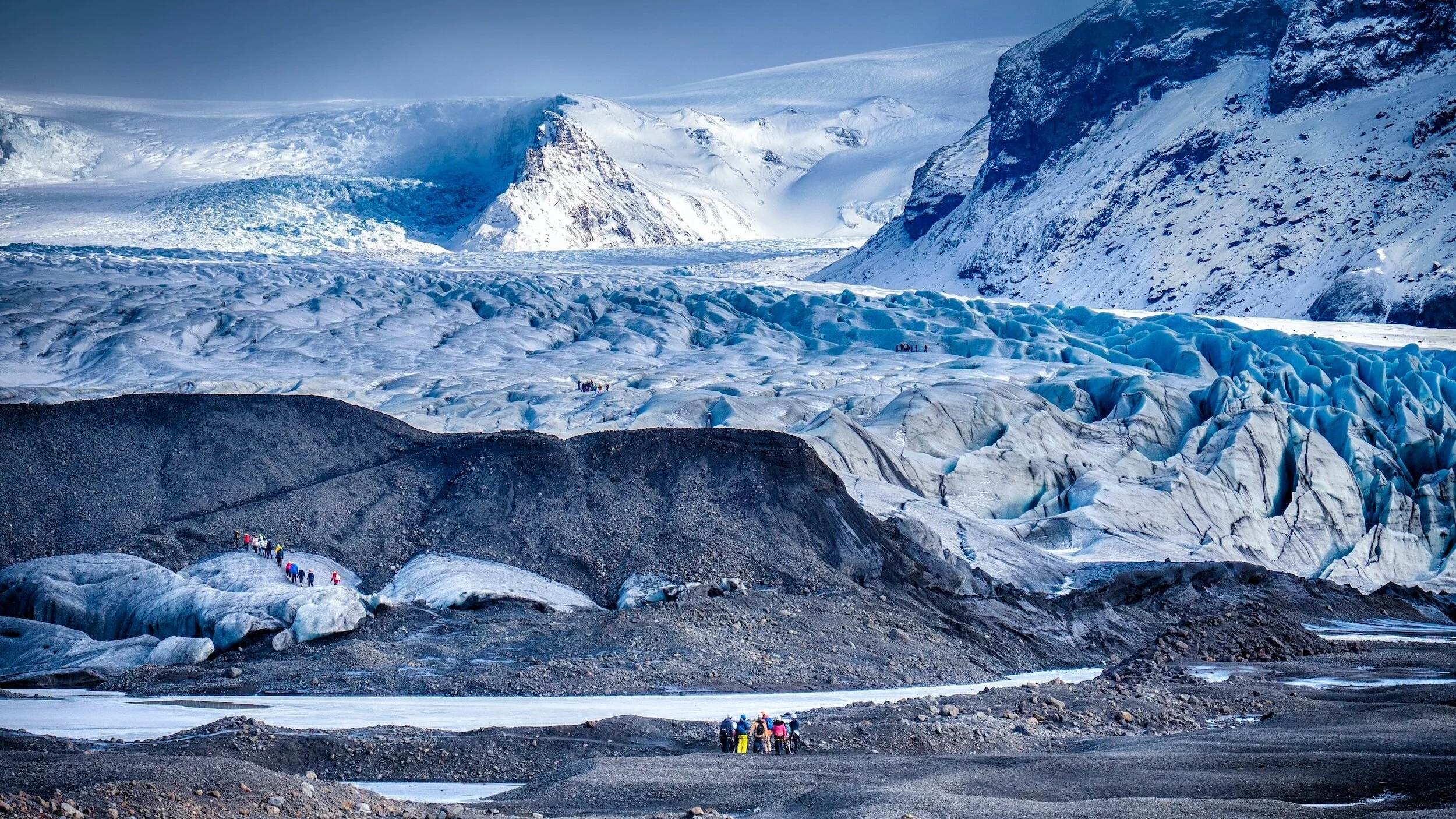 Nationalparken Vatnajökull på Island