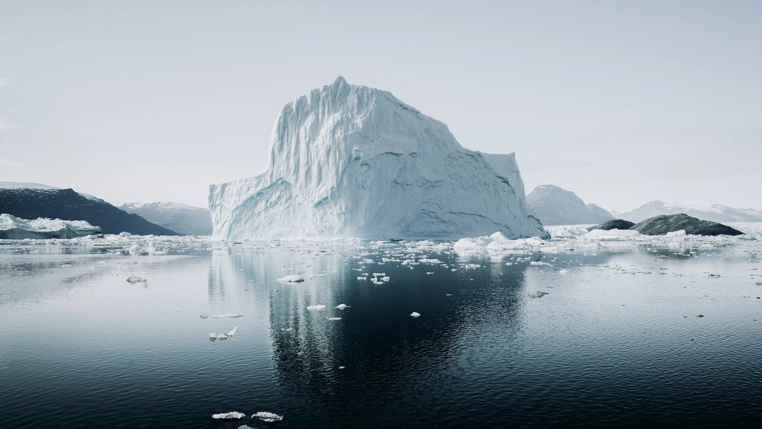 Isbergsstaden Ilulissat på Grönland