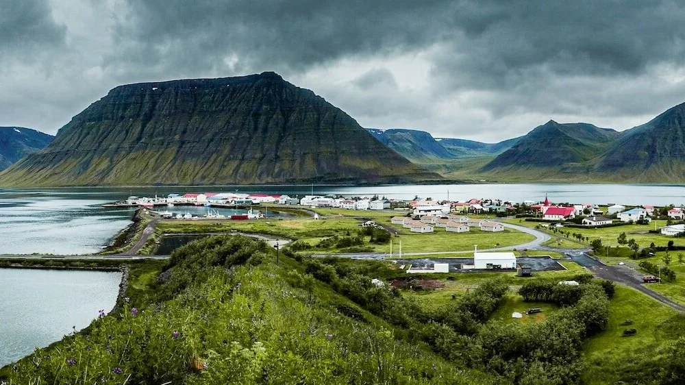 Kryssning till Island Isafjördur