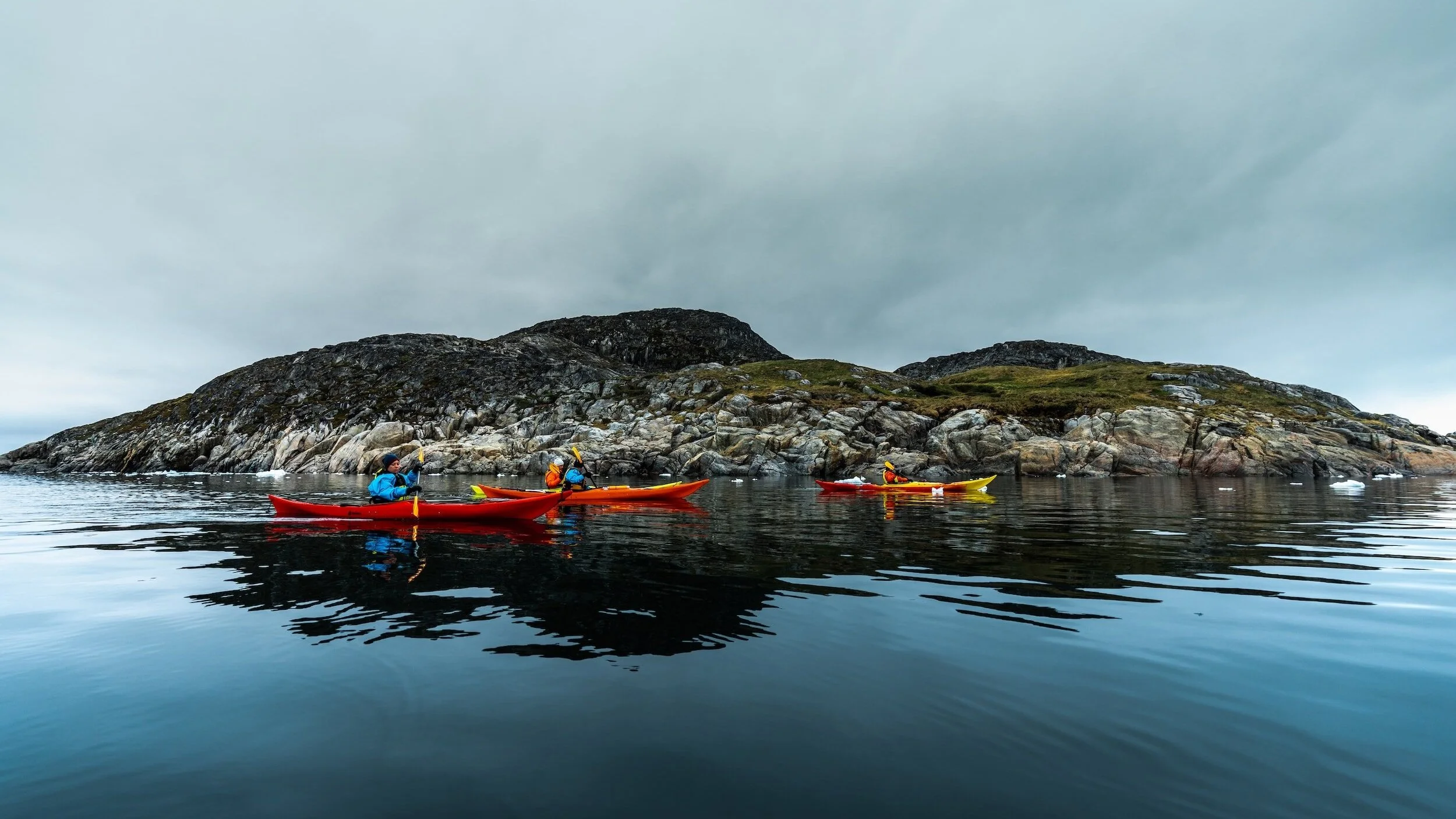 Kajaktur på Grönland