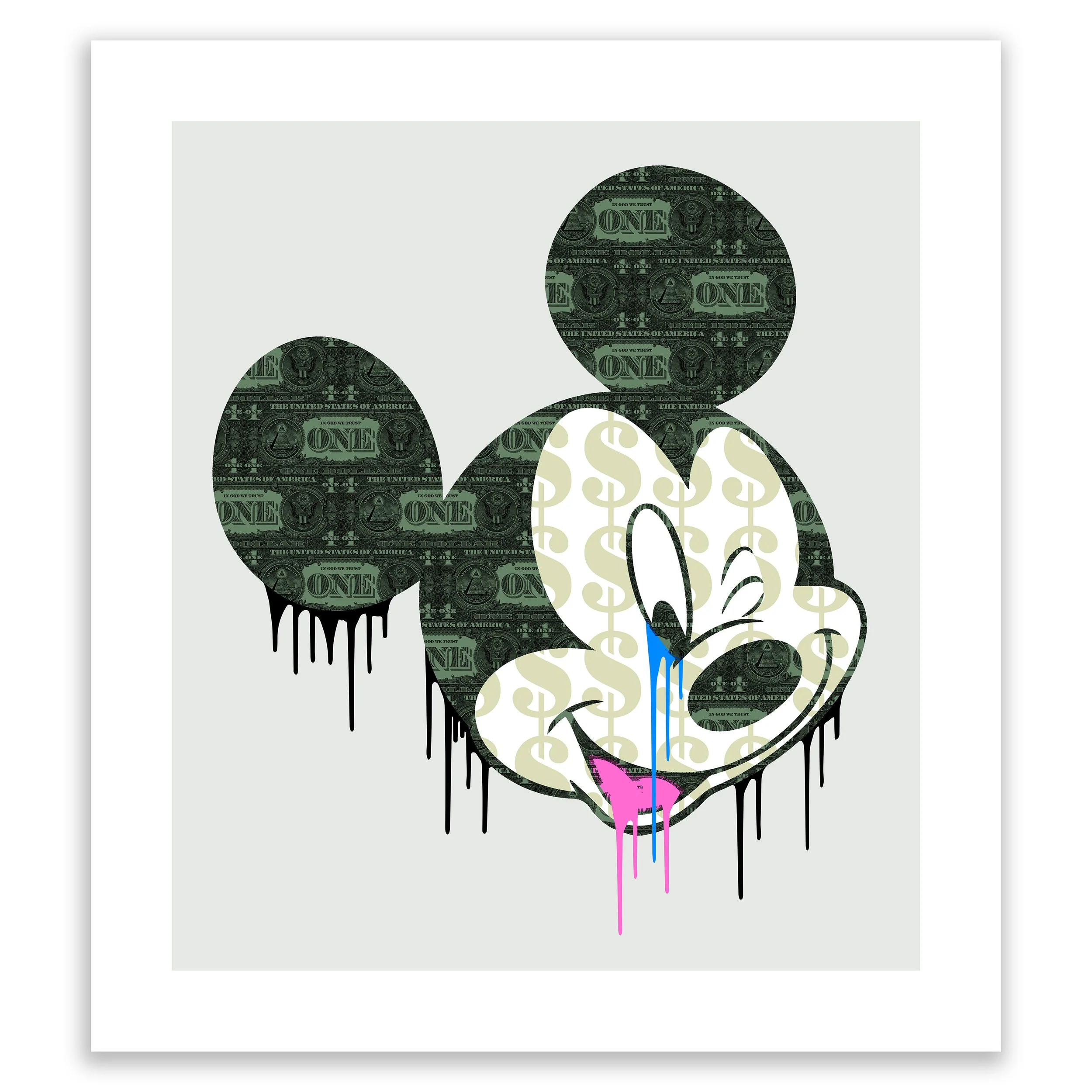 Meditation Mickey. Art print - BEN ALLEN ART