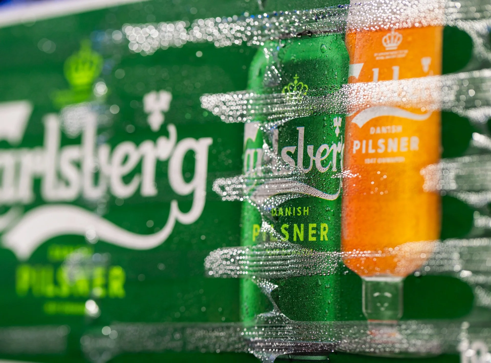 Brewery using ExcelAir ventilated pallet wrap to eliminate condensation and improve pallet stability