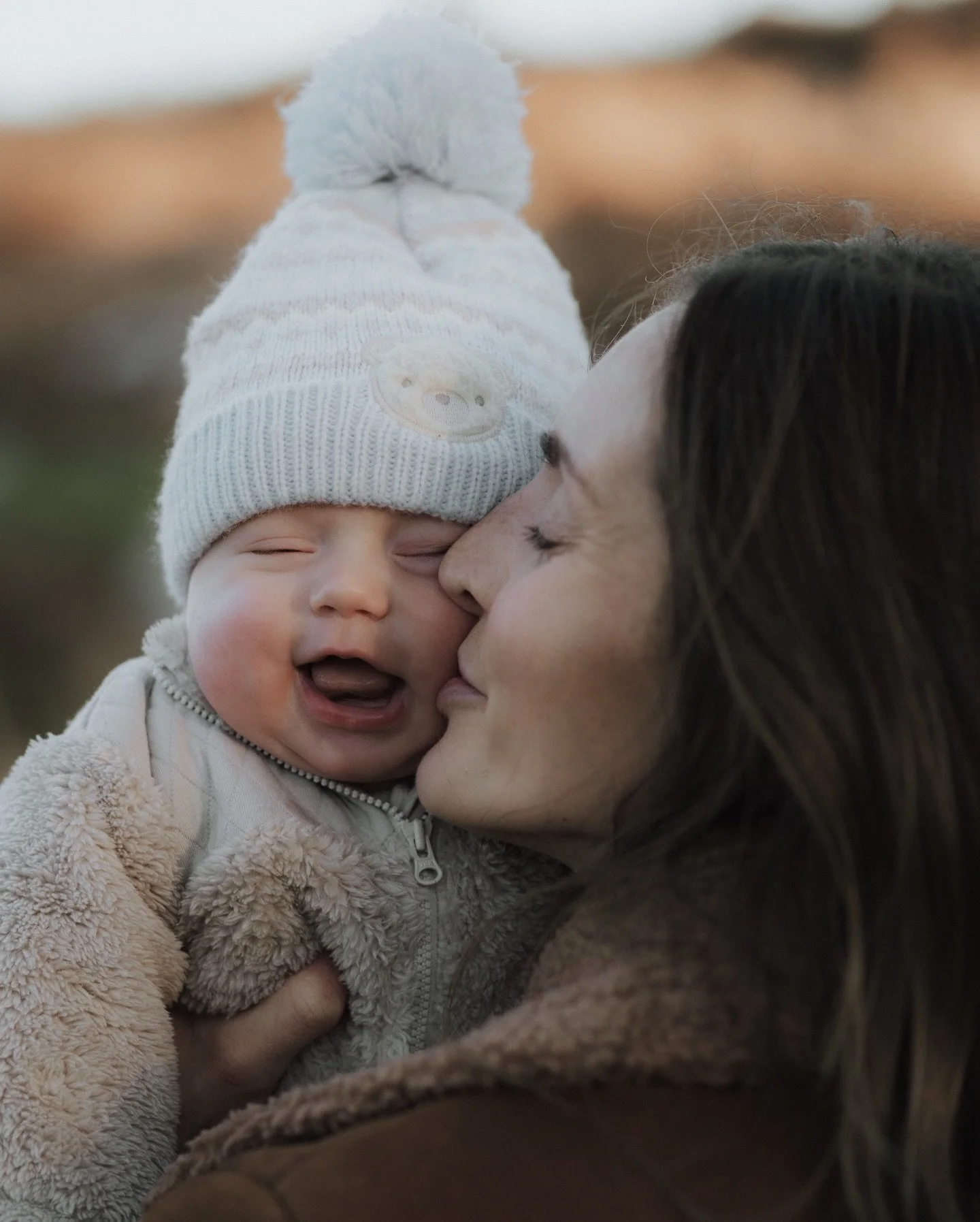 When it&rsquo;s 2&deg;C out but the sun is shining, nobody has the flu and you&rsquo;re an outdoorsy family who want to document life whilst your newest addition is still super squishy.

Did we all eventually feel the frostbite setting in? Yes. Would