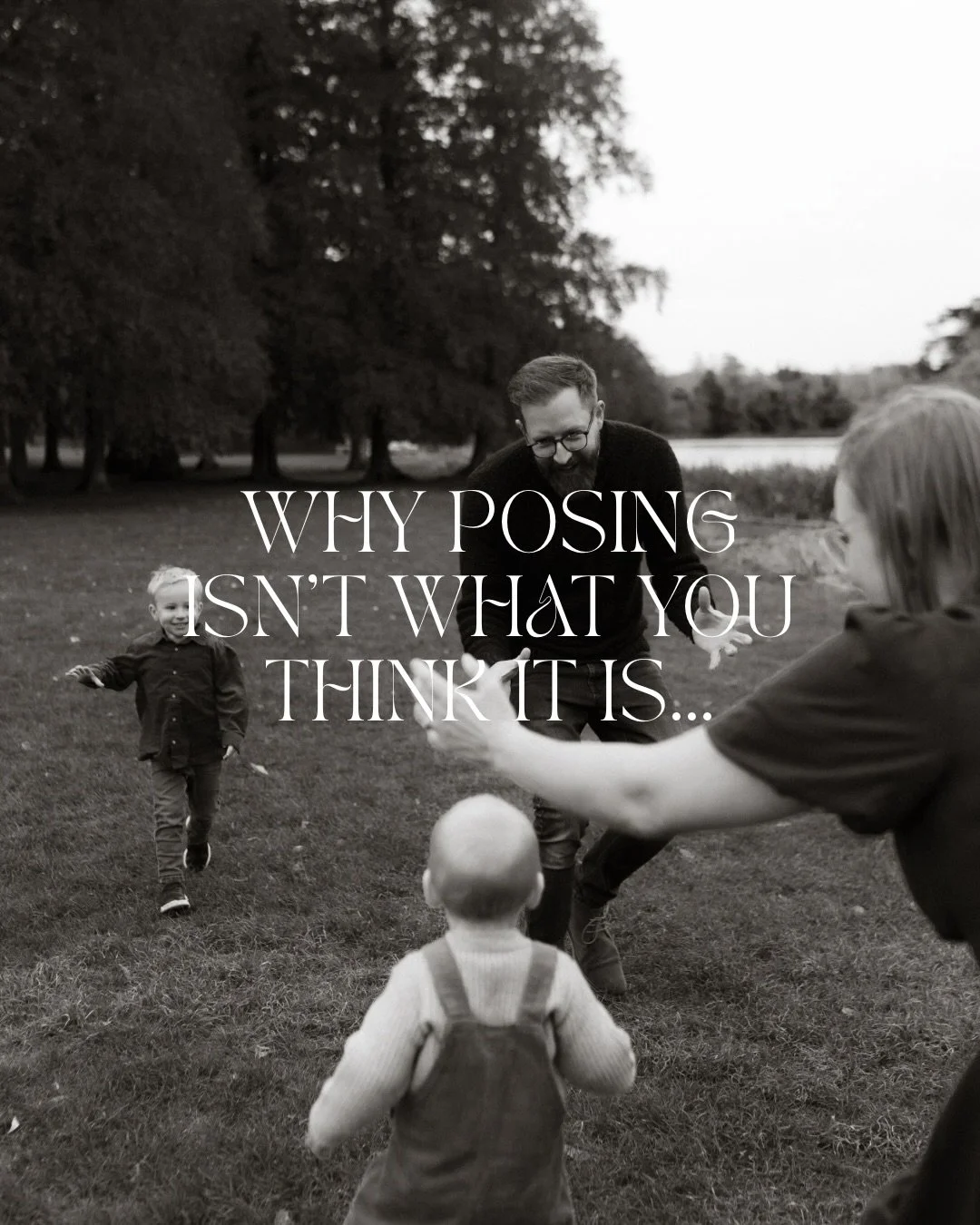 You don&rsquo;t need to perform for your photos.

Feeling nervous or unsure about what to do in front of the camera is completely normal and so is not wanting to be micromanaged the whole time.

I&rsquo;ll always be ready to guide you when it&rsquo;s