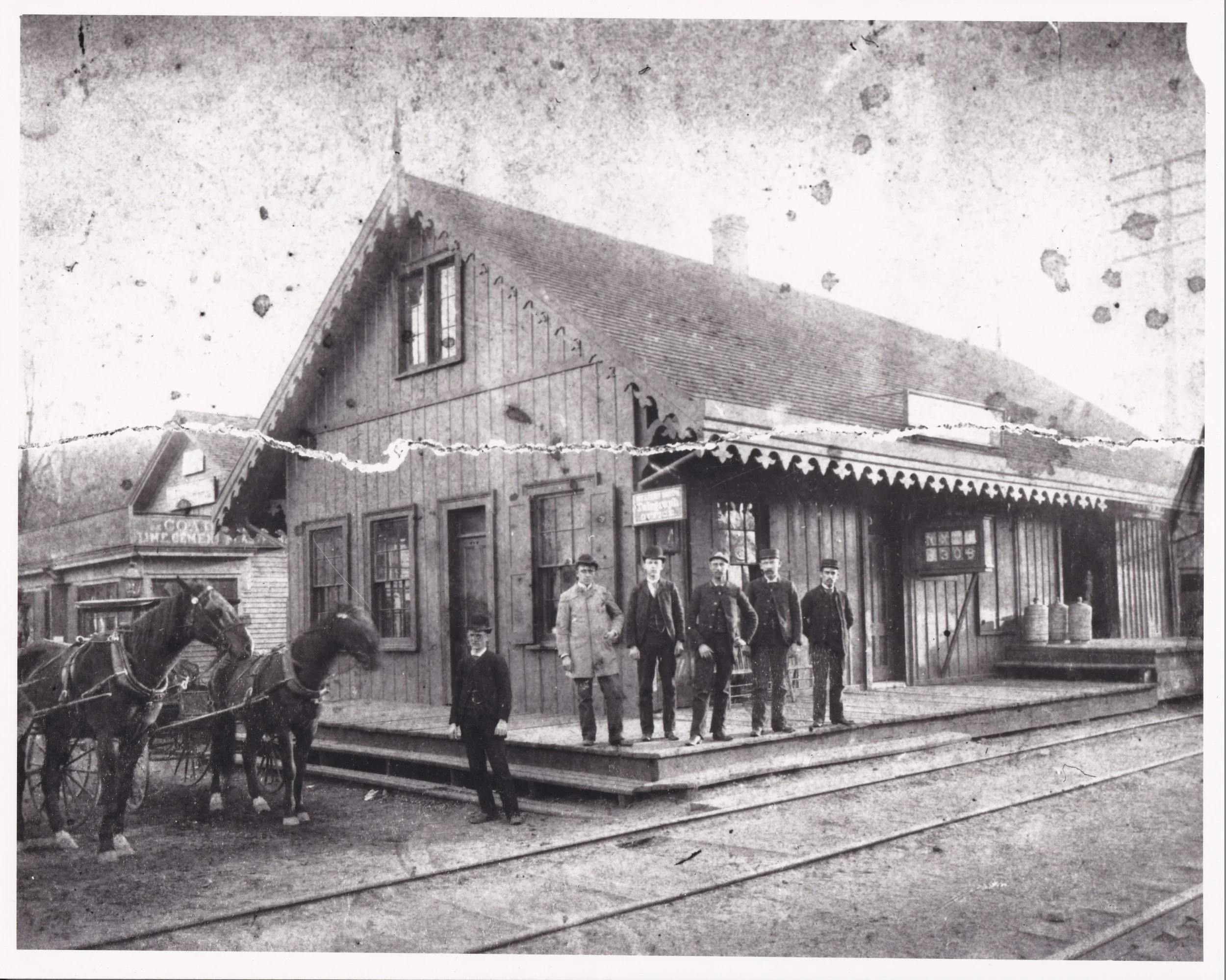 Pic-508 (People at Train Station)