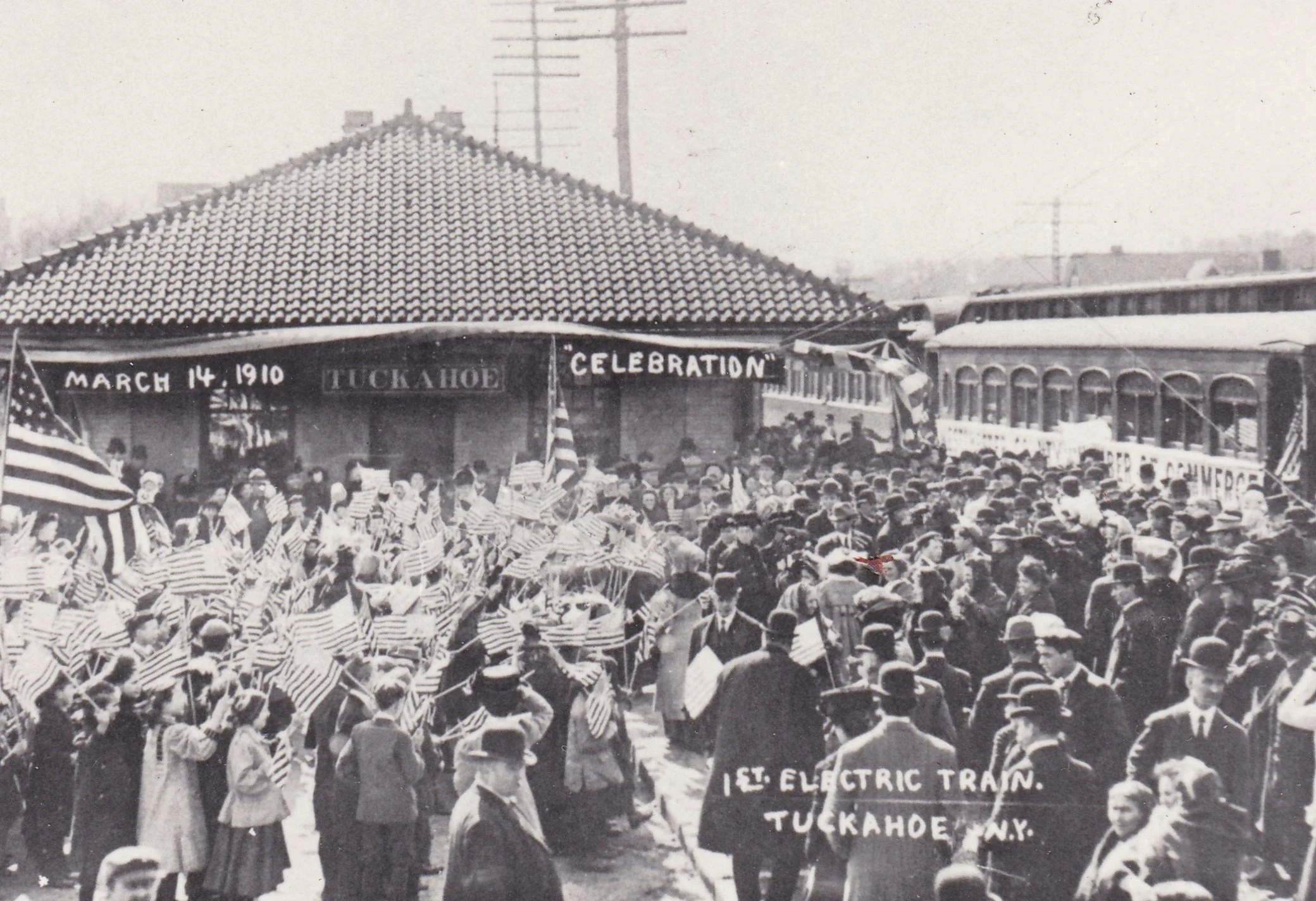Pic-484 (People at Train Station)
