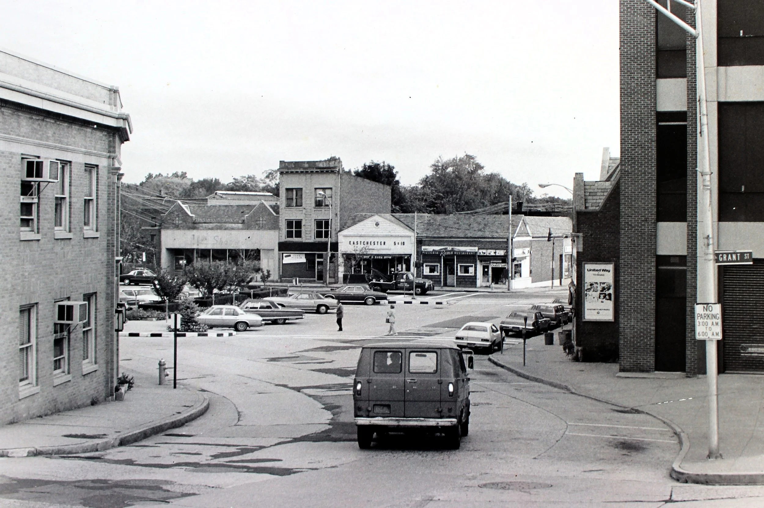 Pic-147 (Depot Square from Sagamore Road, during Urban Renewal ~1960)
