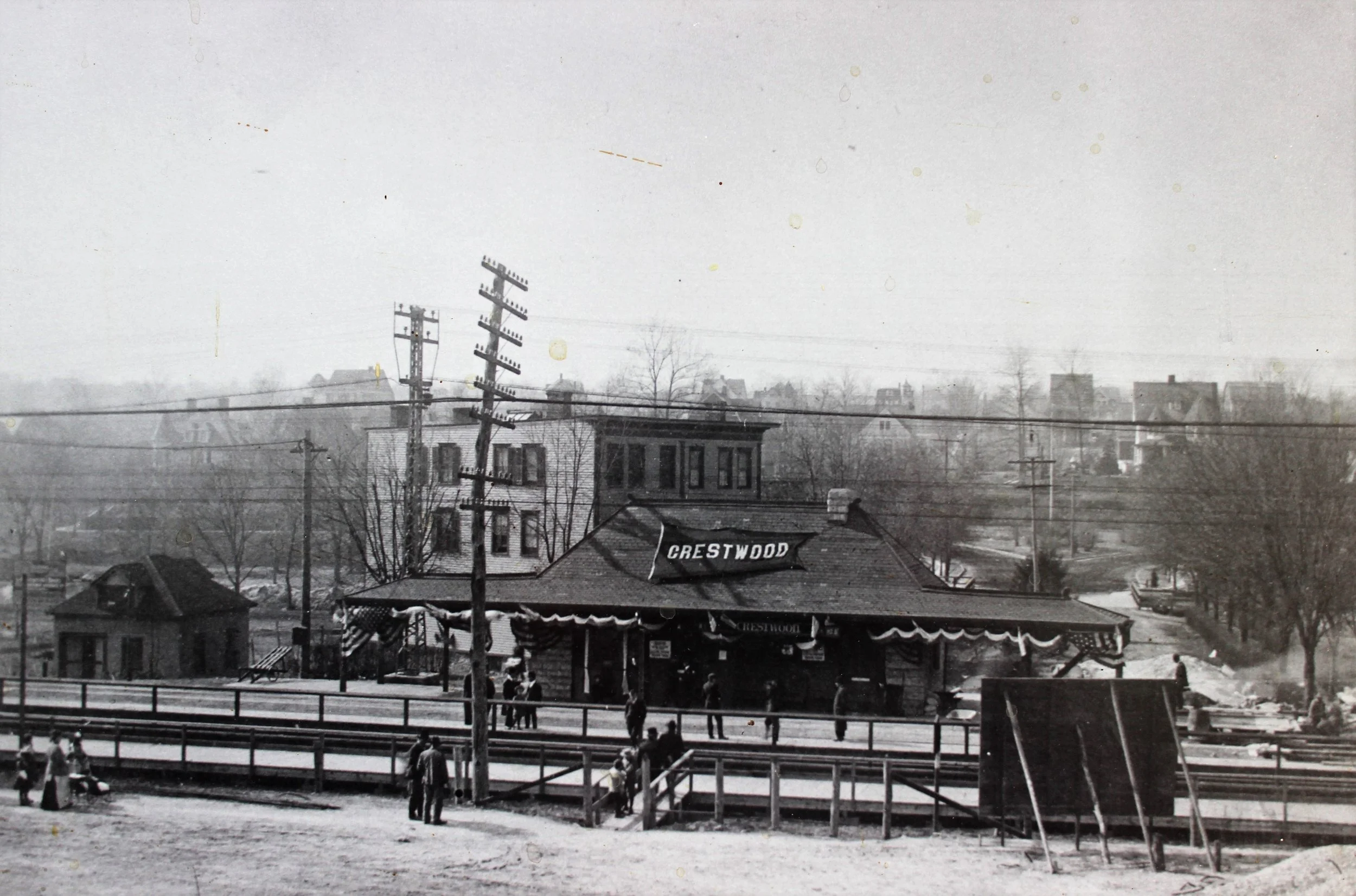 Pic-192 (Crestwood Train Station, looking west ~1850)