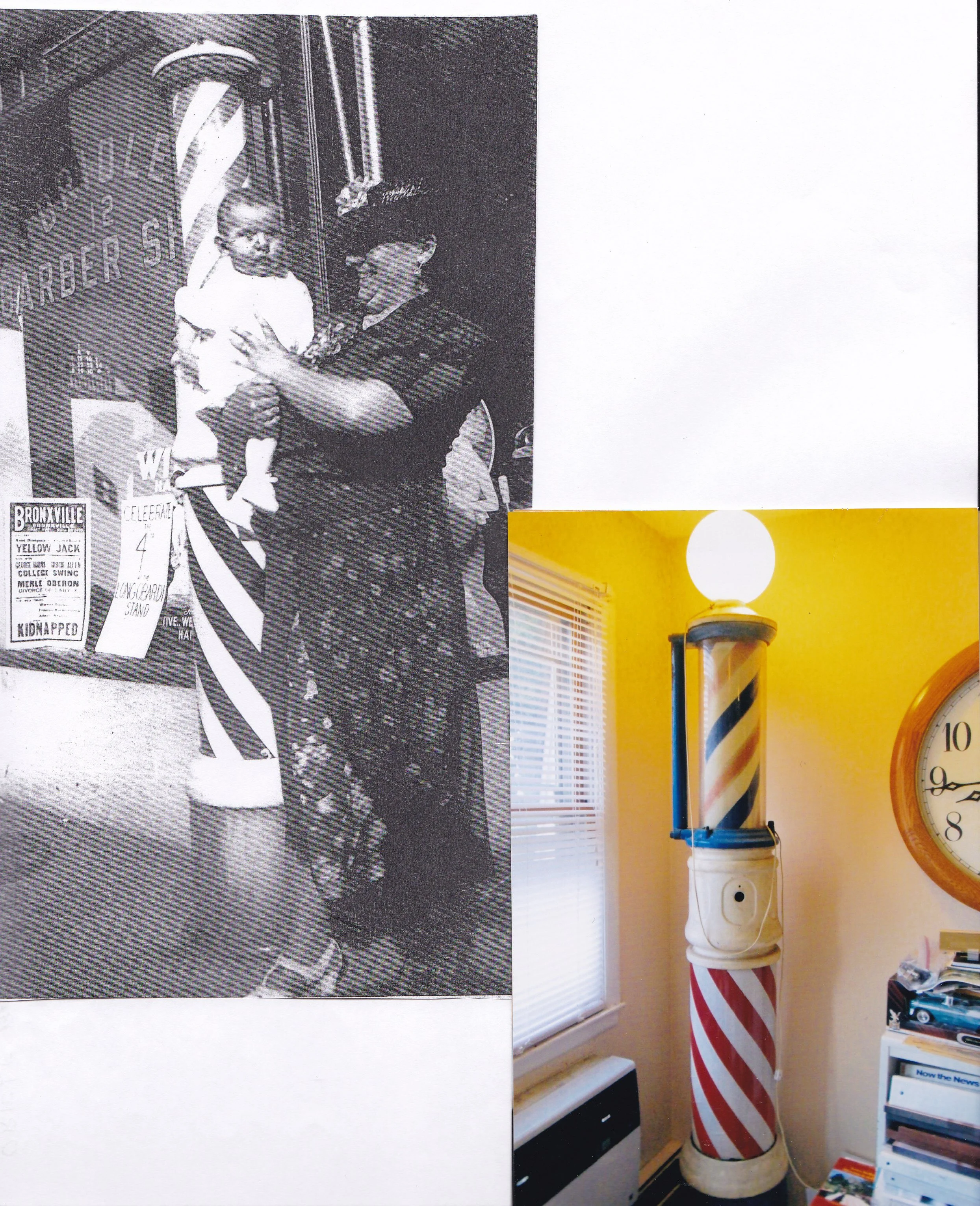 Pic-345 (Oriole Barber Shop, Columbus Ave. ~1940)