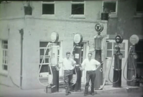 Pic-22b (Gas Station, Southeast Corner  of Village Hall on Sagamore Road)