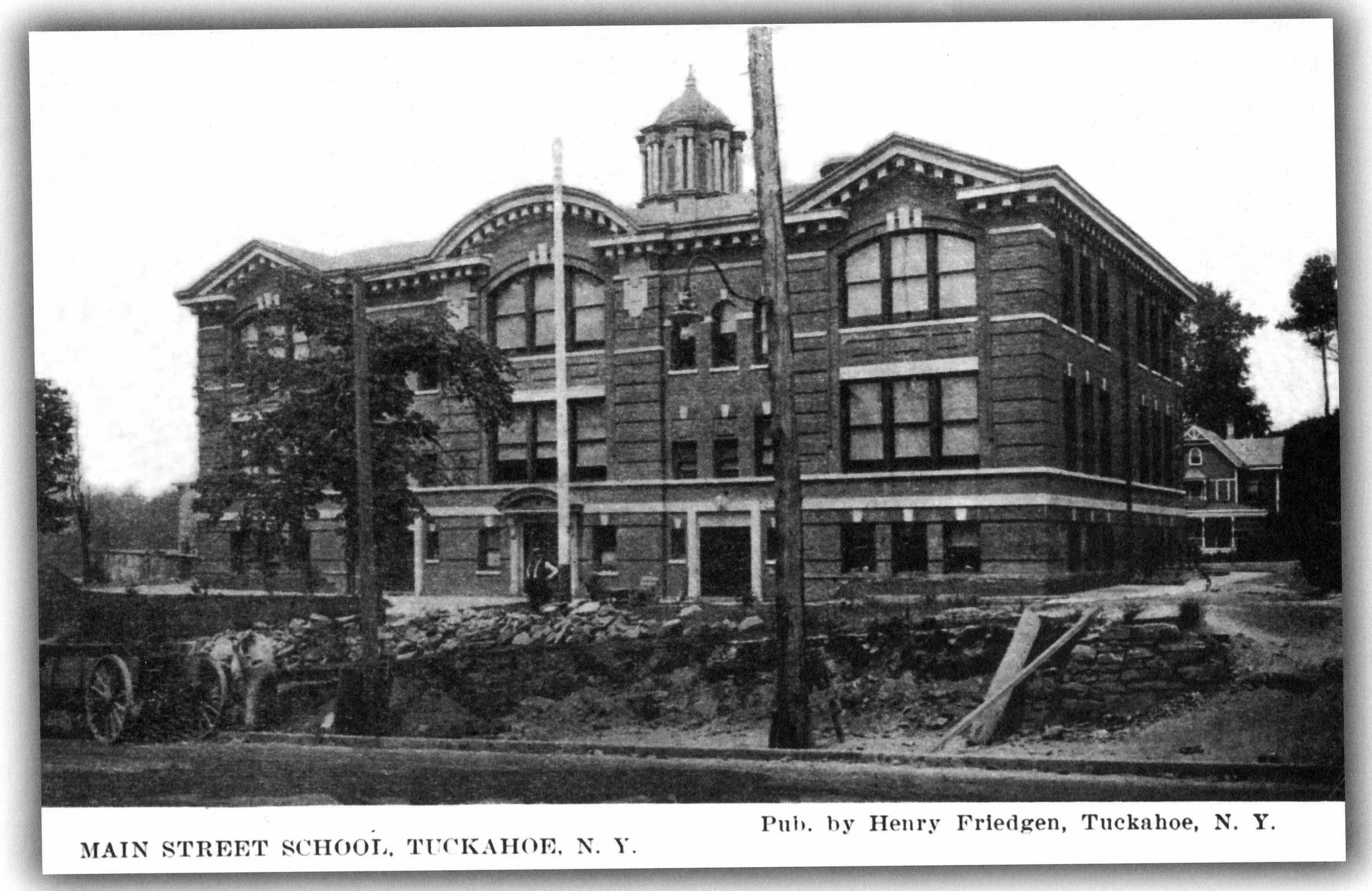 Pic-28d (Main St. School ~1910, currently Tuckahoe Village Hall)