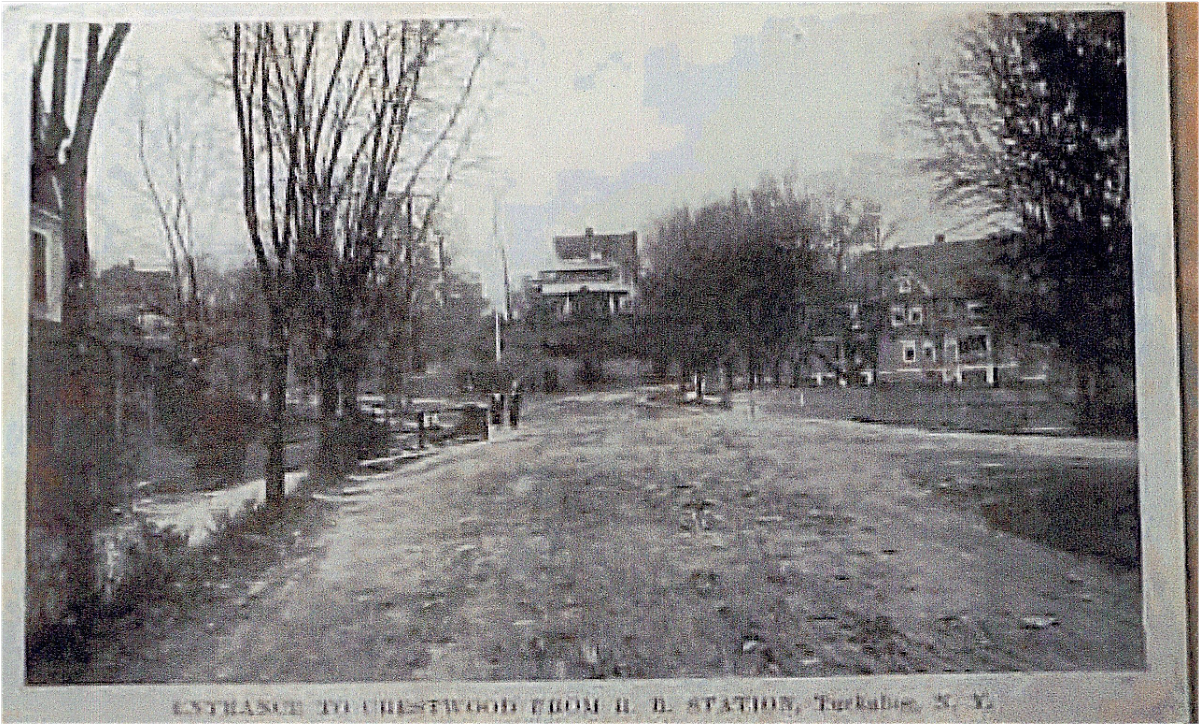 Pic-45 (Crestwood Station, looking West from Yonkers side of railroad tracks. ~1880s)