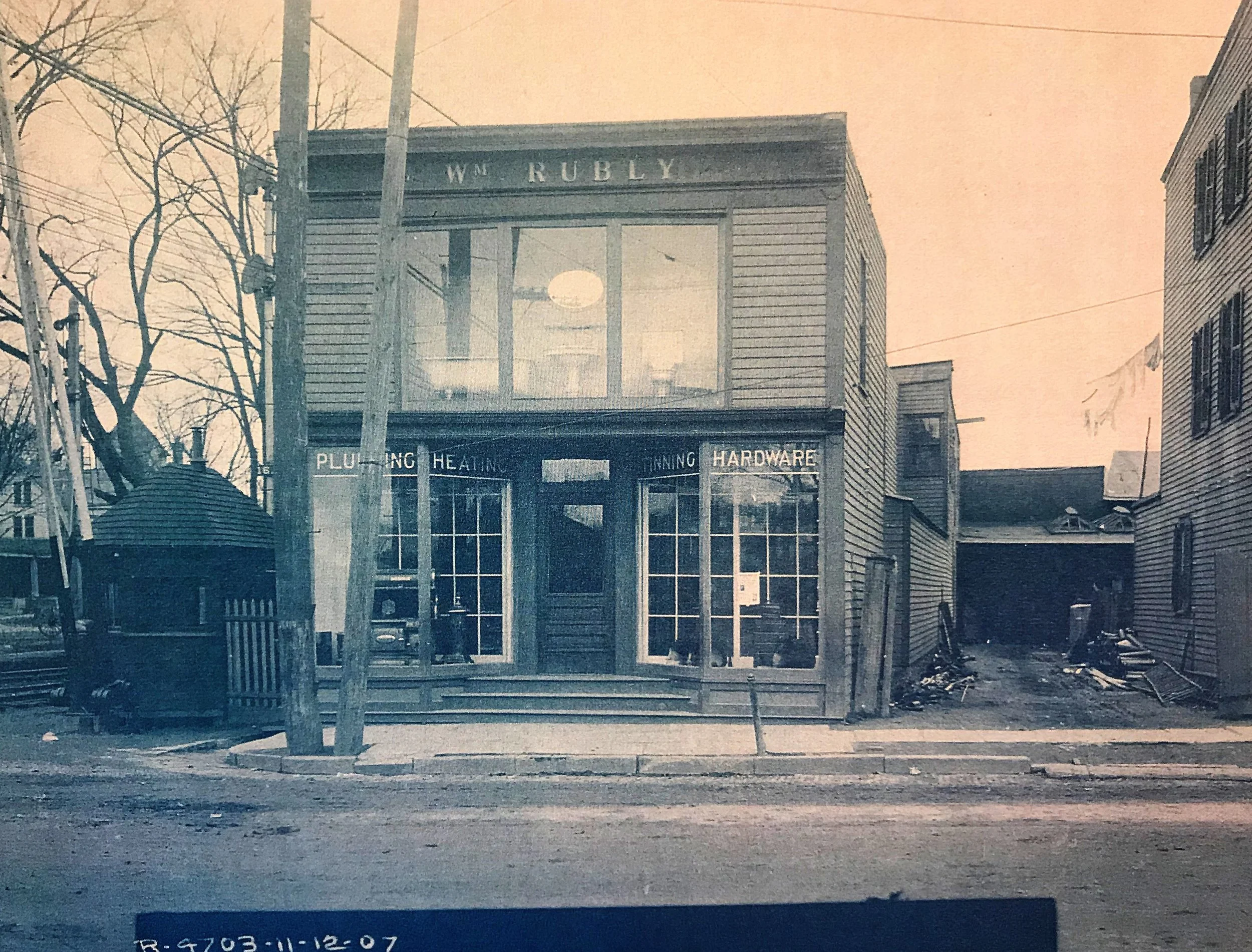 Pic-107 (Rubly Building, Main Street, adjacent to Metro-North Railroad. Opposite Depot Square)