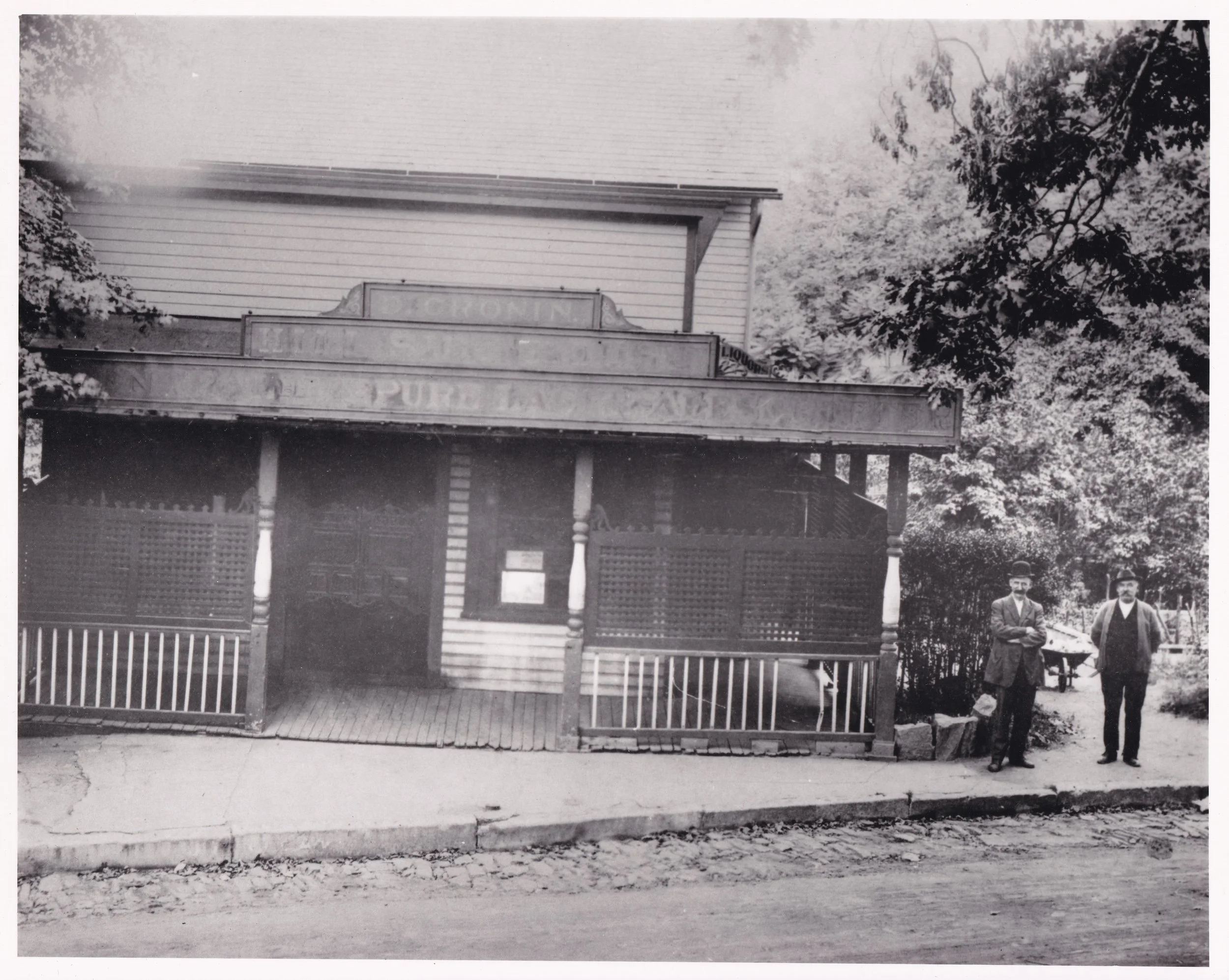 Pic-460 (Building and 2 Men)