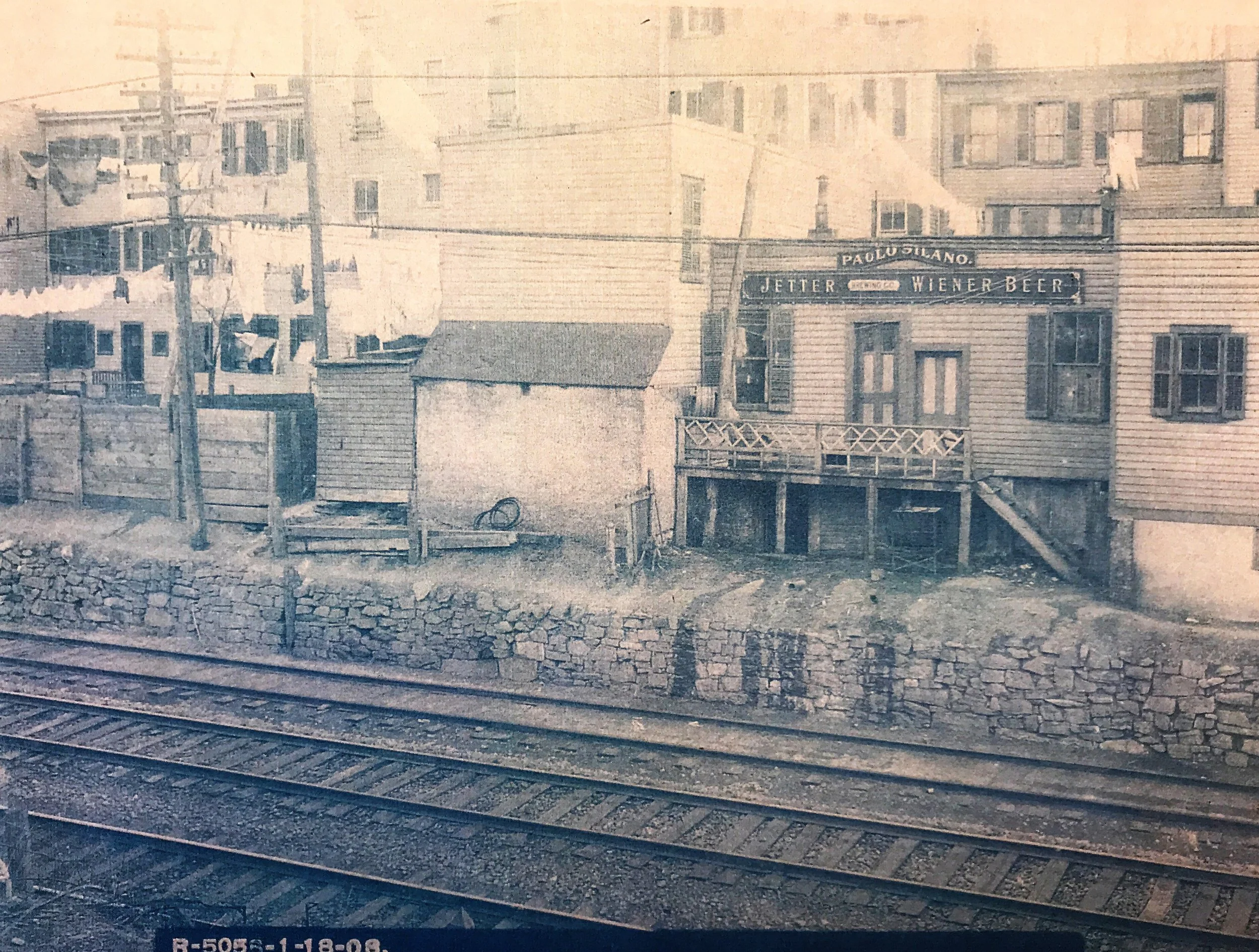 Pic-115 (Harlem Railroad Tracks, parallel to Columbus Ave ~1908)