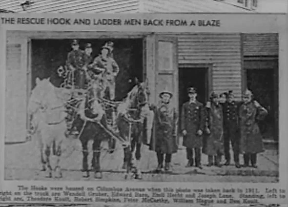Pic-15b (Tuckahoe Hook & Ladder located on Columbus Ave. ~1910s)