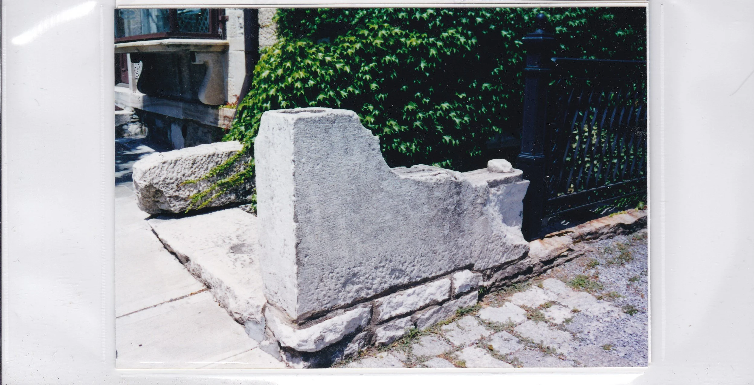 Pic-308 (Marble piece adjacent to Washington Hotel, Main Street)