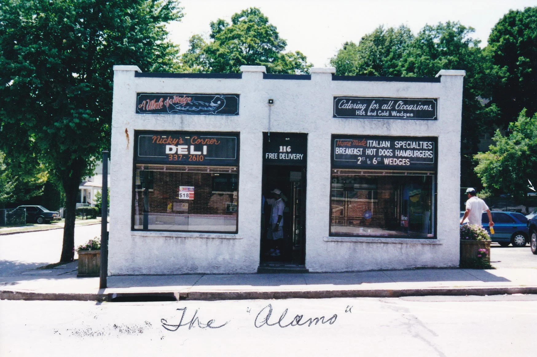 Pic-304 (Nicky's Corner Deli at corner of Jefferson Street and Main Street)