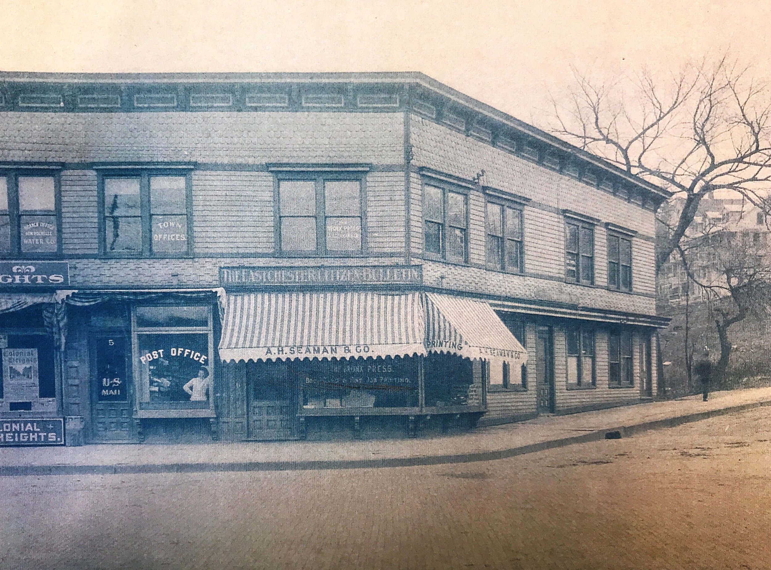 Pic-98 (Dusenberry Building, Depot Square. Intersection of Main St. & Depot Square and Sagamore Road. -1907)