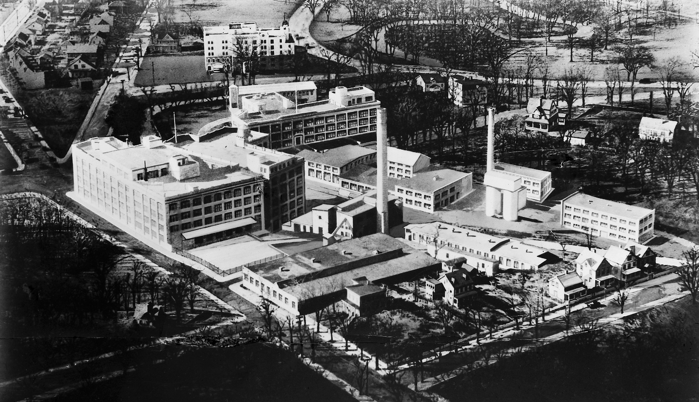 Pic-20 (Aerial View of Boroughs Welcome, previously Hodgman Rubber ~1930)