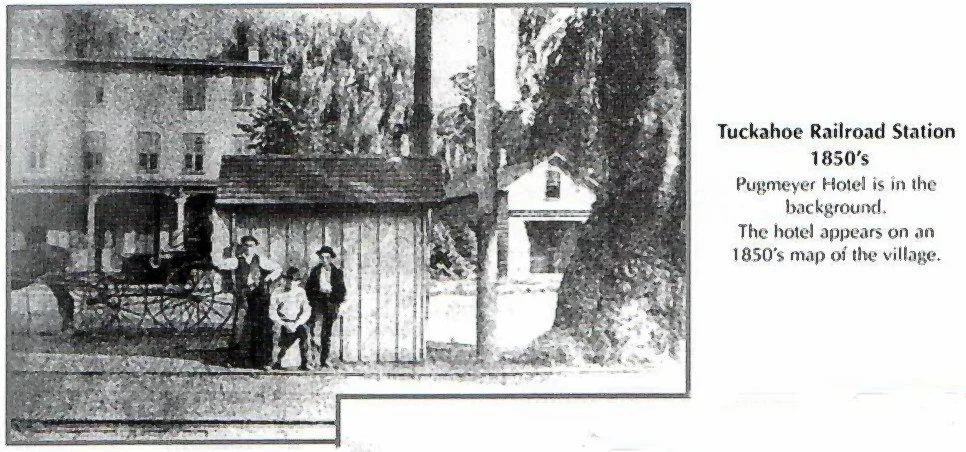 Pic-874 (Tuckahoe Train Station, 1950s)