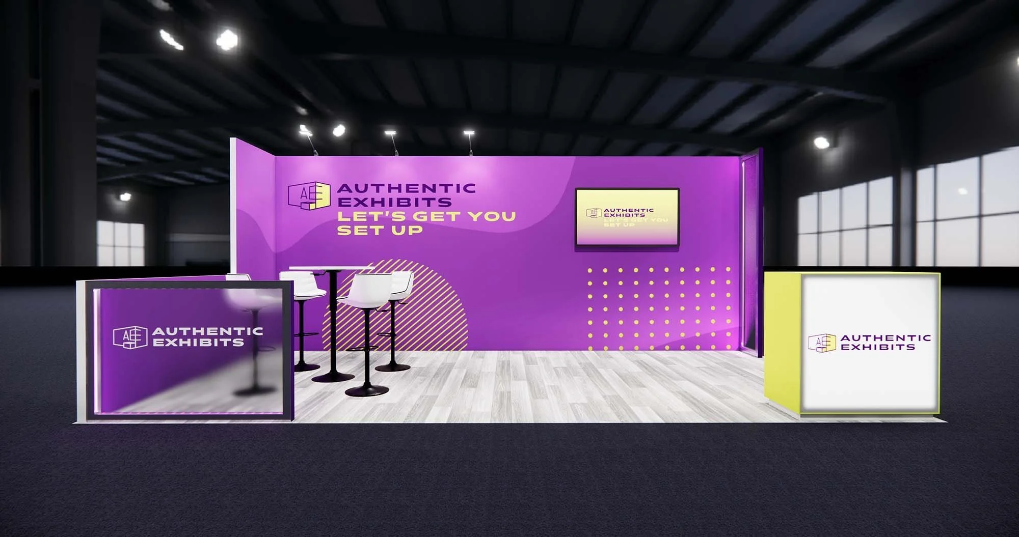 Las Vegas Trade Show Booth Brightest Backlit Display 10x20 Trade las-vegas-trade-show-booth-brightest-backlit-display-10x20-trade