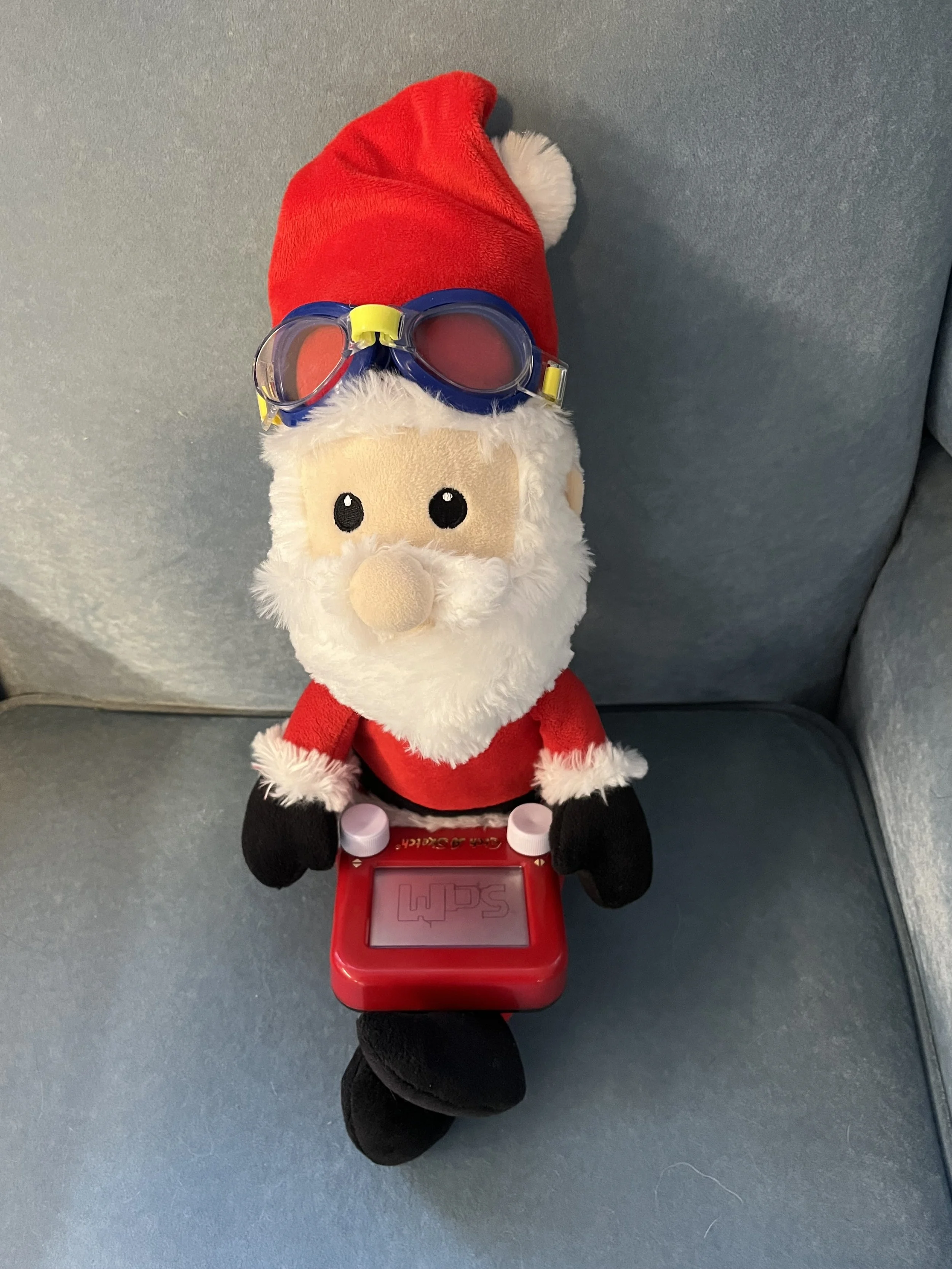 The Adventures of Santa at the Pool Store!