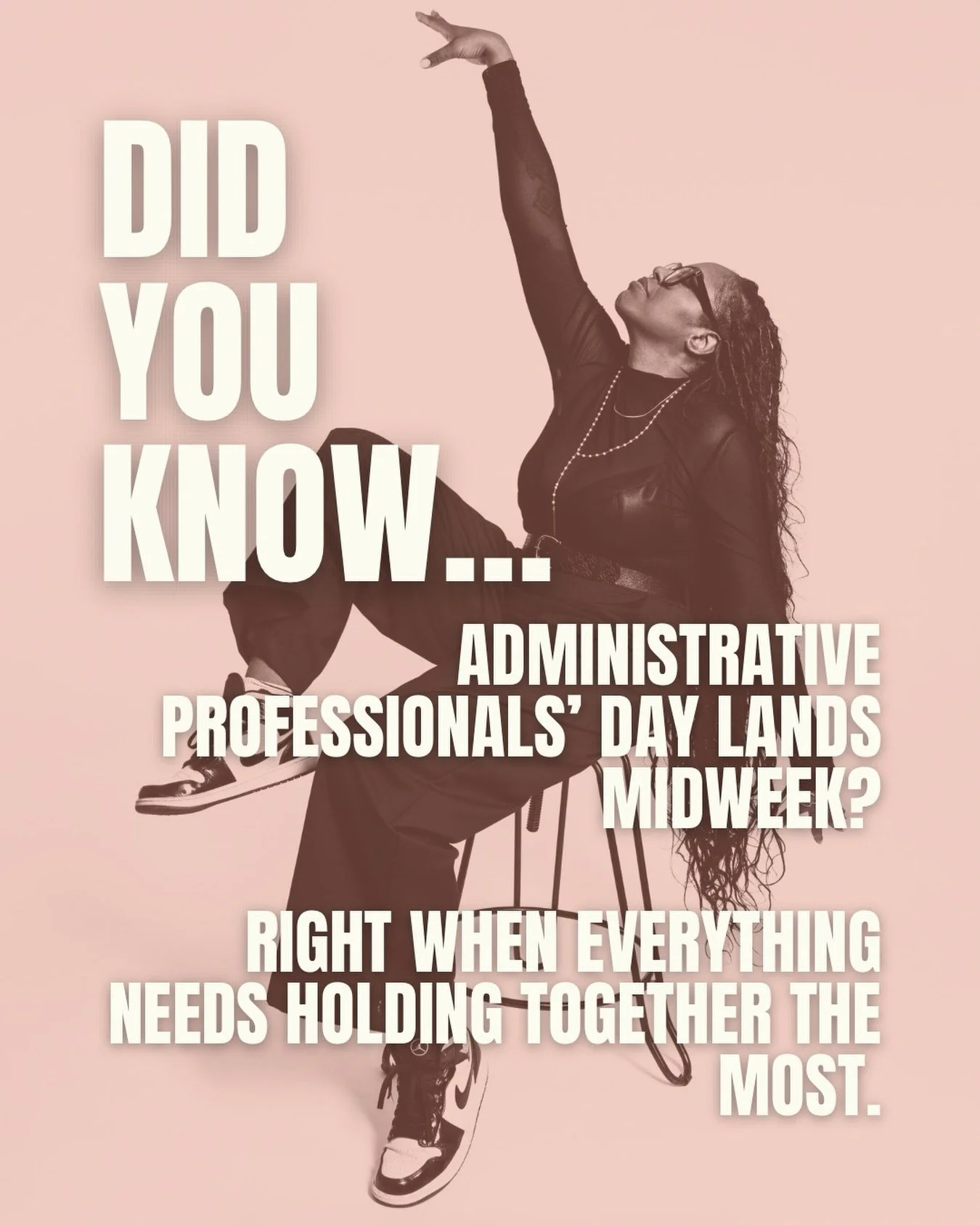 Of course it&rsquo;s a Wednesday. That&rsquo;s when things start slipping.
 
📸: @mckjames 

#April22 #adminprofessionalsday #adminprofessionalsweek