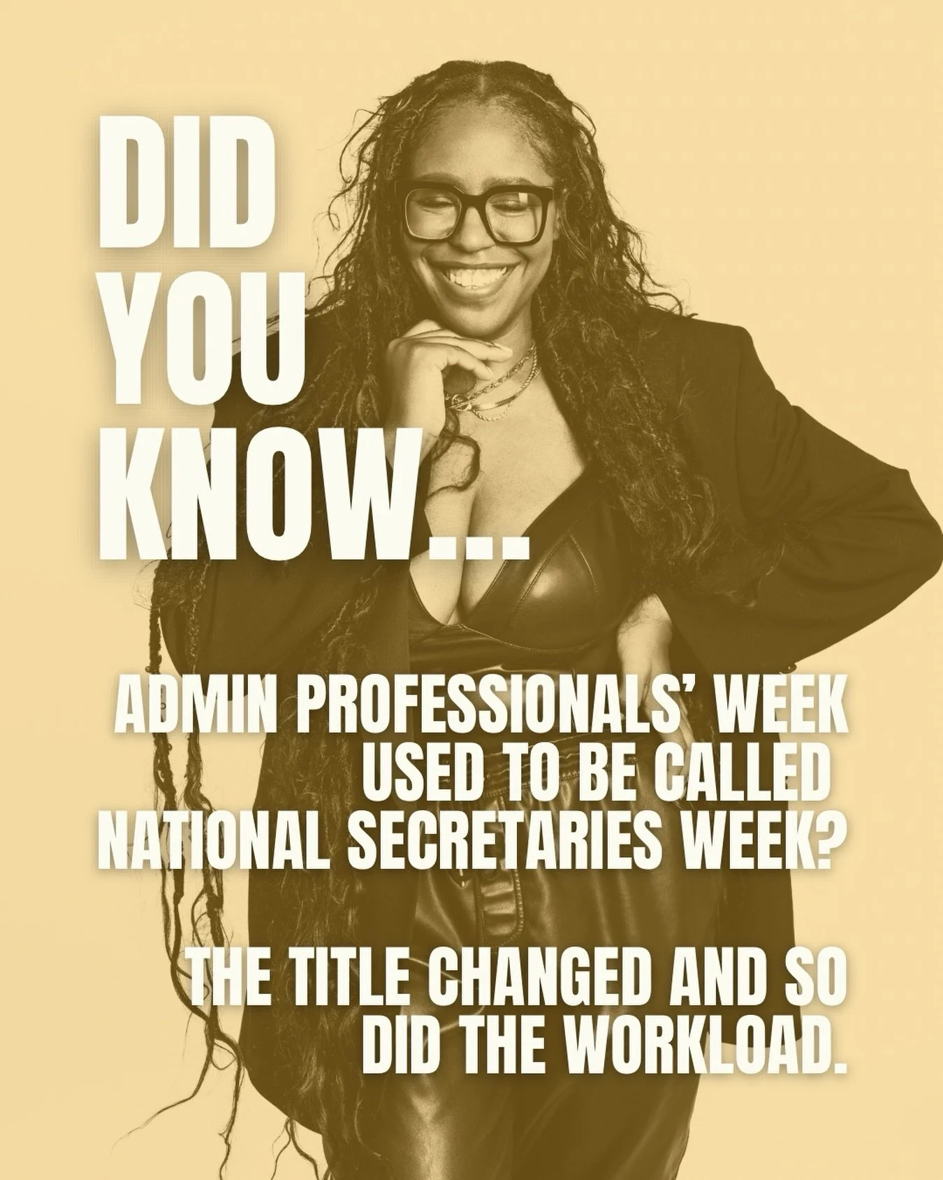 New name, same expectations, better tech. 

📸: @mckjames 

#April22 #AdminProfessionalsDay #AdminProfessionalsWeek