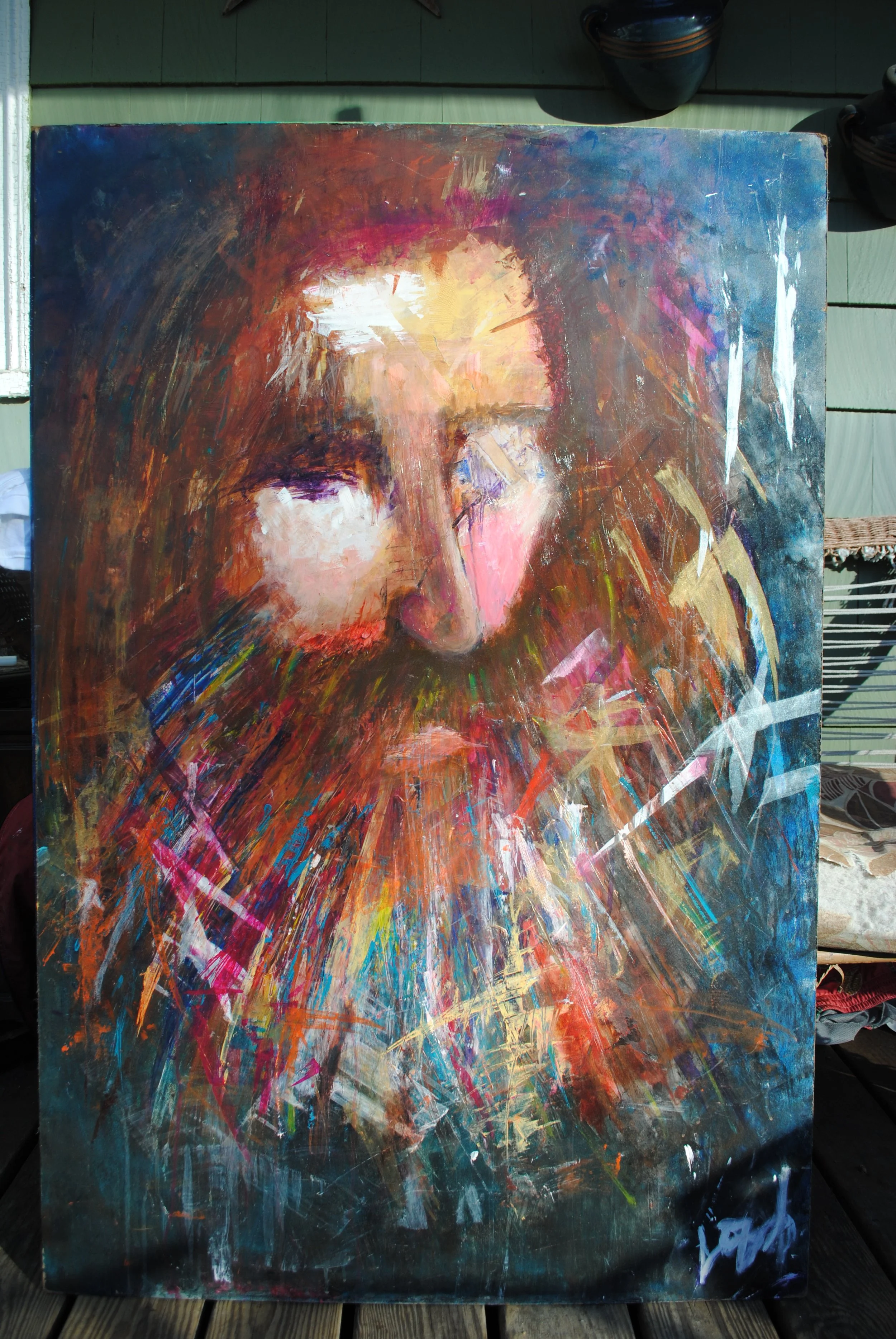 Jumanji - Acrylic on masonite - Prints available in shop! 