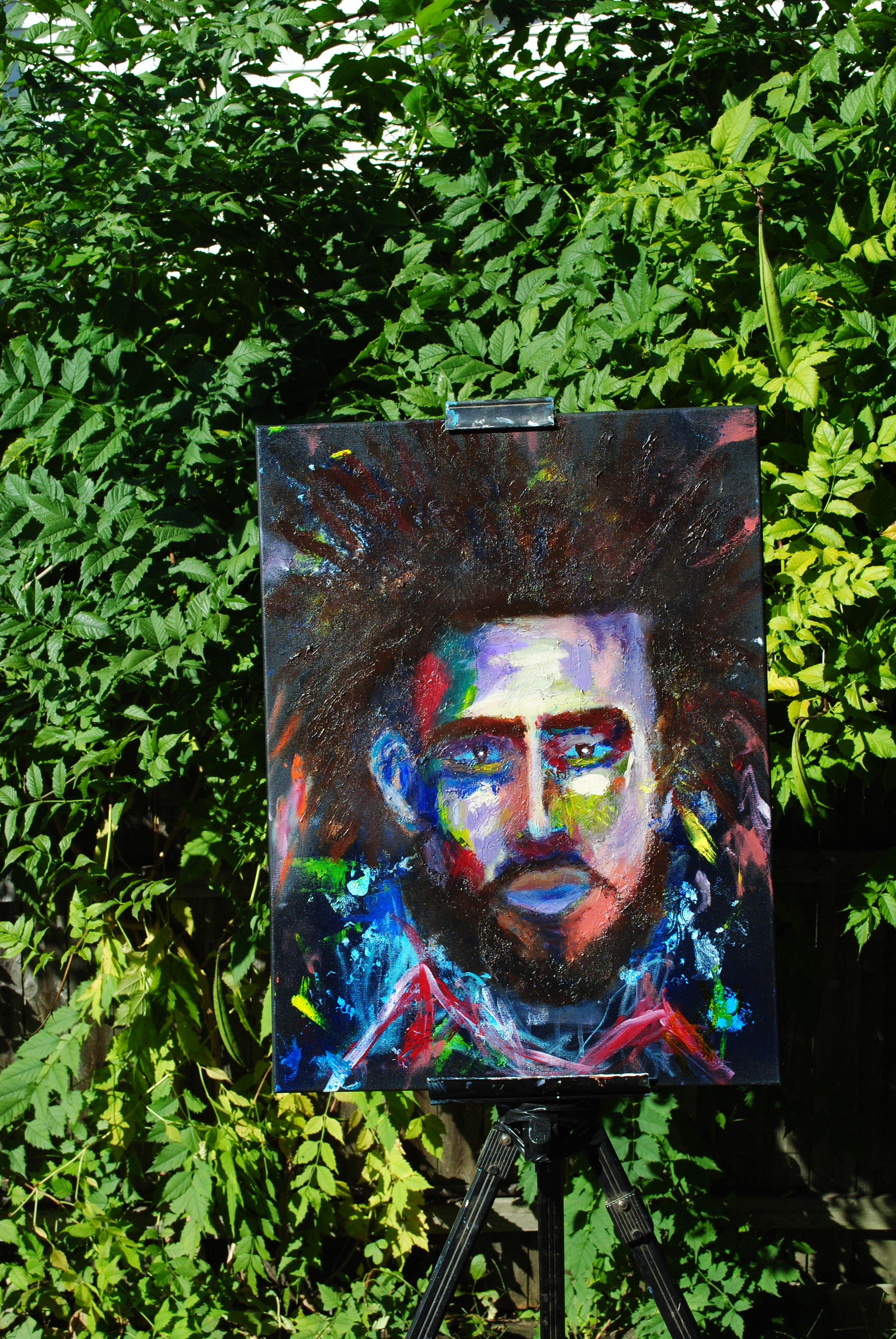 J. Cole - Acrylic on canvas 