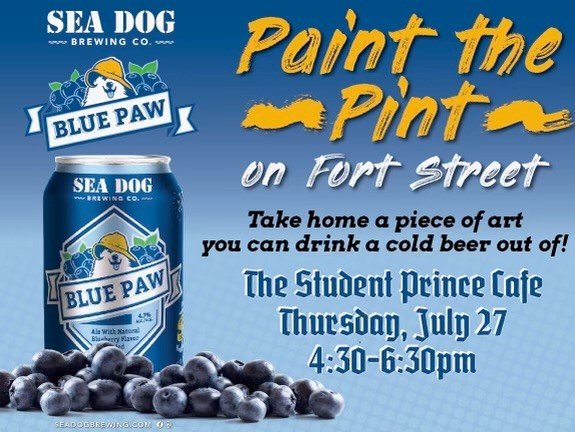 PAINT THE PINT ON FORT STREET!