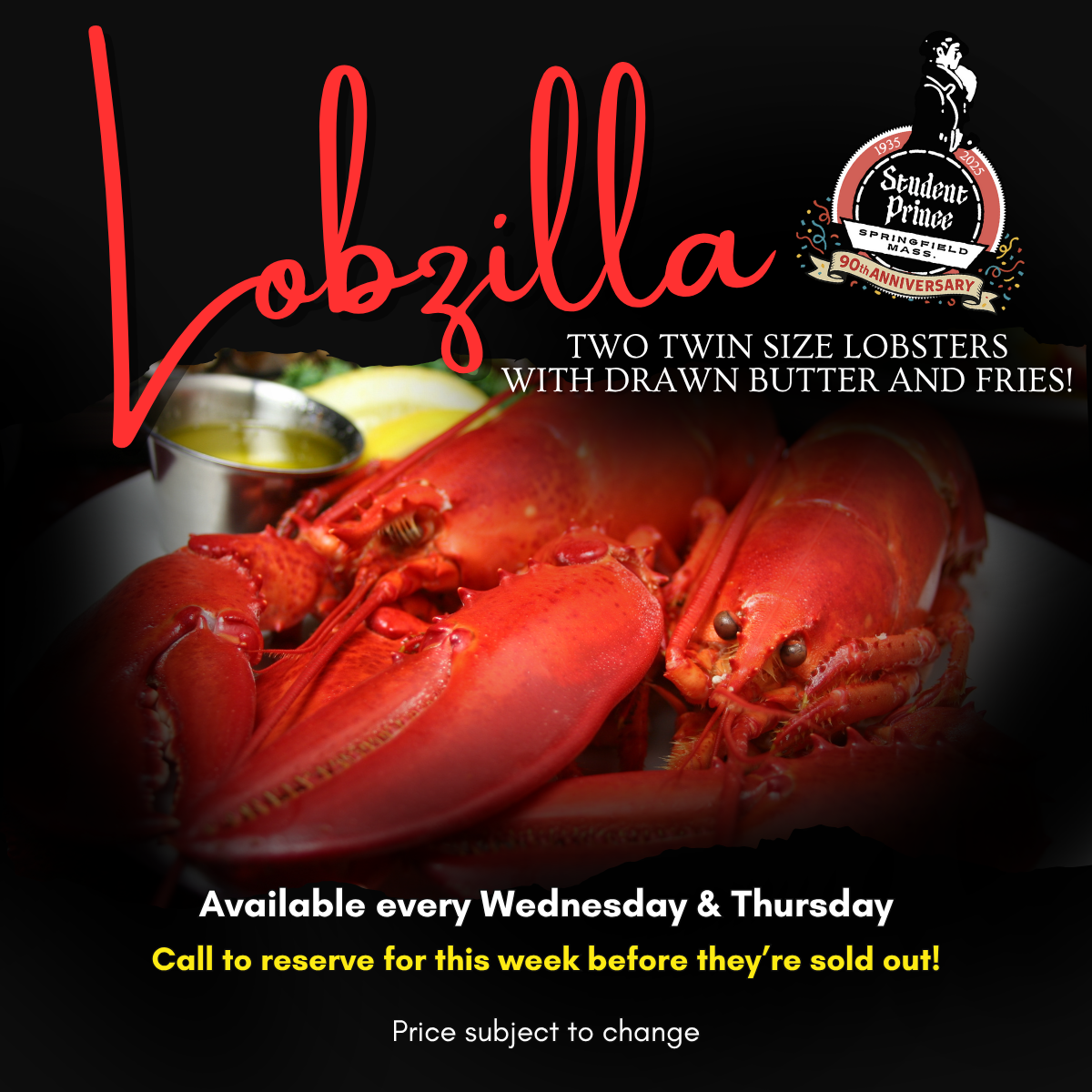 LOBZILLA RETURNS!