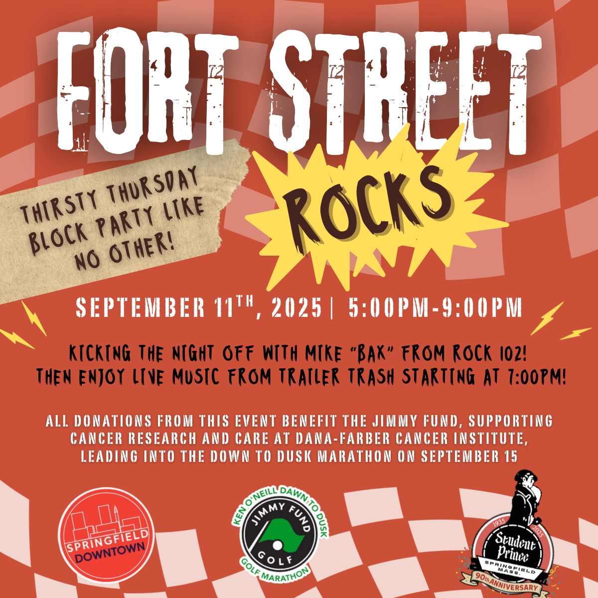 Thirsty Thursday - Fort Street Rocks!