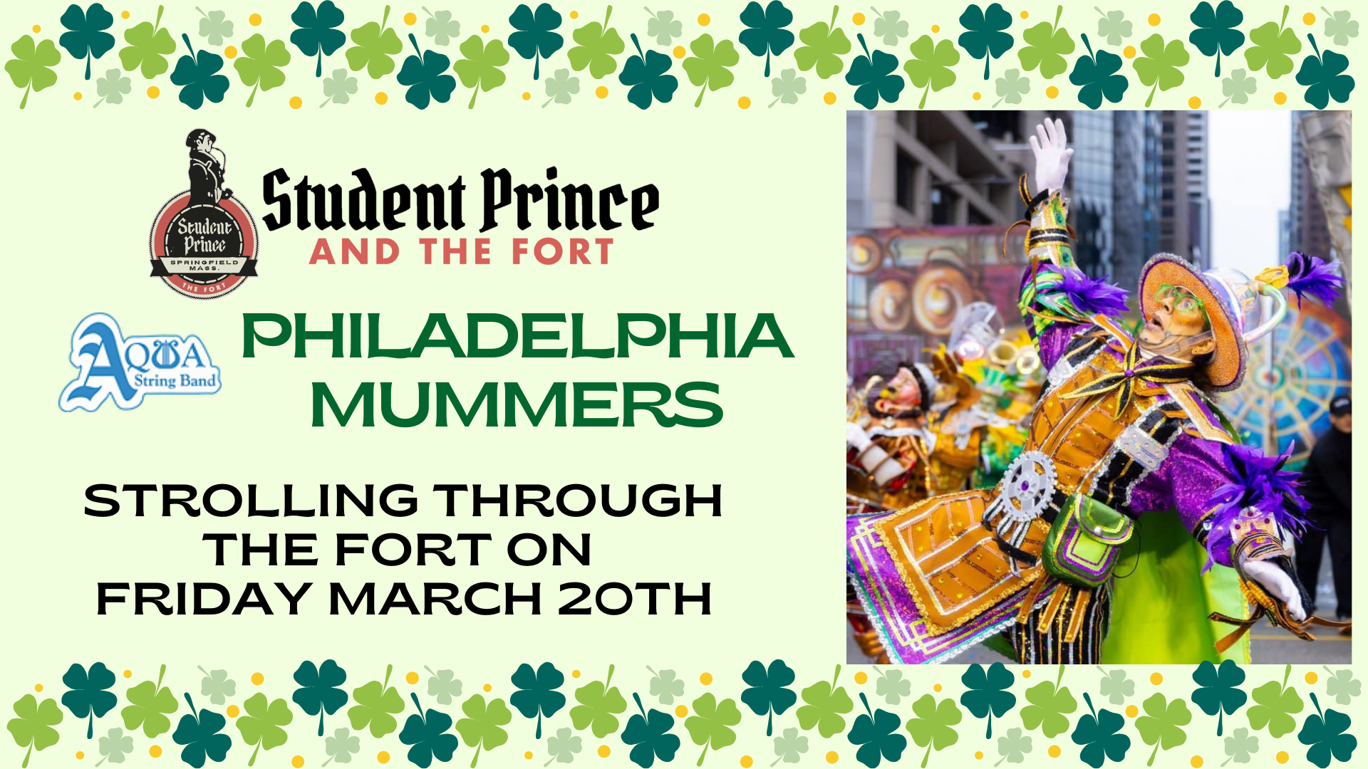 Philadelphia Mummers Pub Crawl!