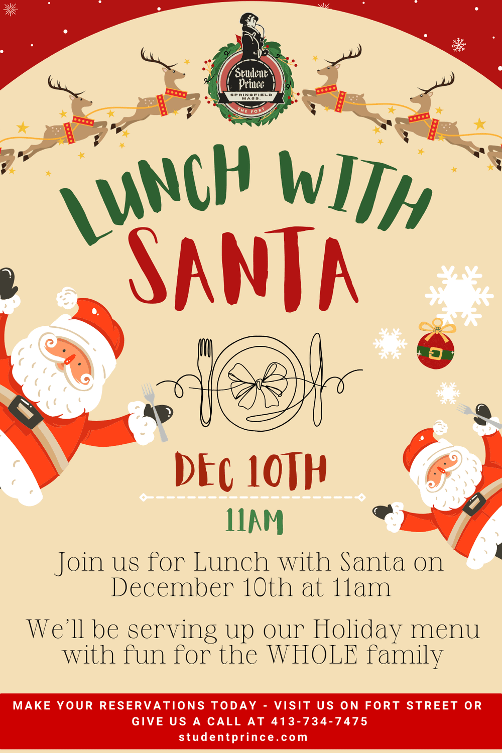 Lunch with Santa — Student Prince