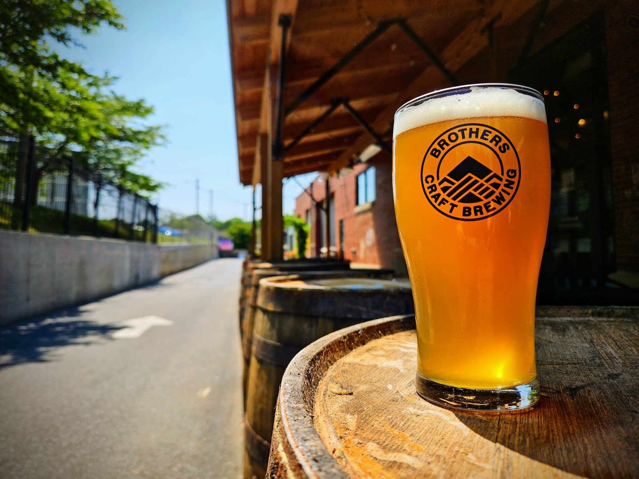 It is a BEAUTIFUL spring day!  Come enjoy it on our patio with one of 17 taps!!

That's right, we still have everything pouring from yesterday's May Music Fest including the RETURN of Gosecolada, Goserita, our Bruder Berliner Weisse series and more.
