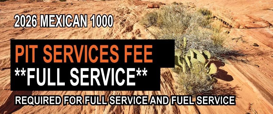 FULL PIT SERVICE - REQUIRED