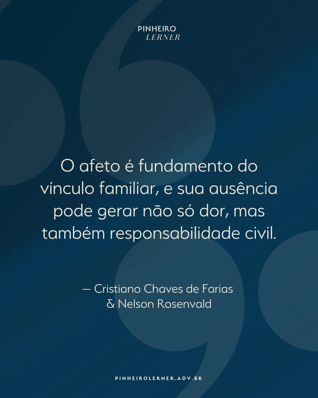 O direito reconhece o que o cora&ccedil;&atilde;o j&aacute; sabe: fam&iacute;lia se constr&oacute;i com afeto, presen&ccedil;a e cuidado.

Mas quando esse cuidado falta, as consequ&ecirc;ncias v&atilde;o al&eacute;m da dor emocional. 

O abandono, a 