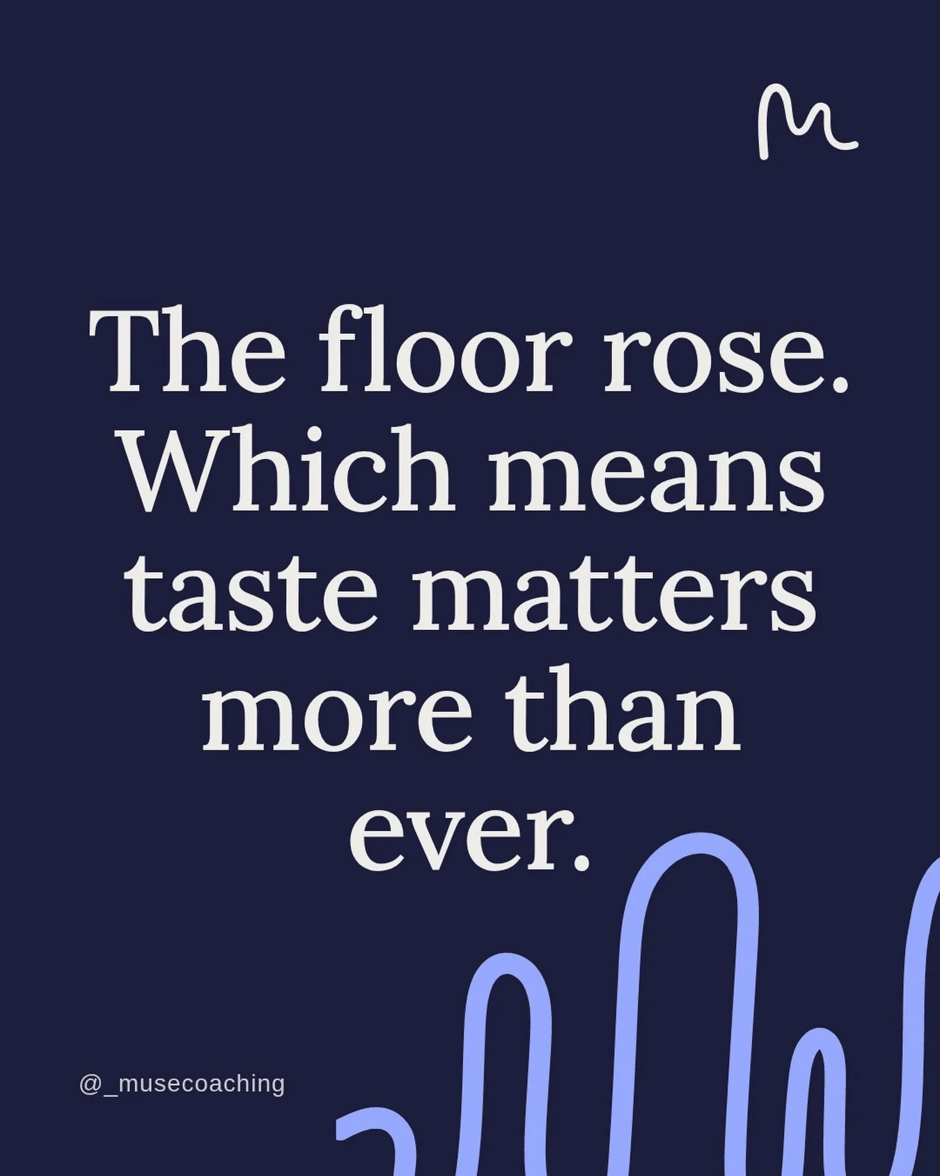 The floor rose.

The tools got better. Everyone can make something now. Which means the thing that makes your work different isn&rsquo;t the how.

It&rsquo;s the why. The eye. The judgment call nobody else in the design review would make the same way