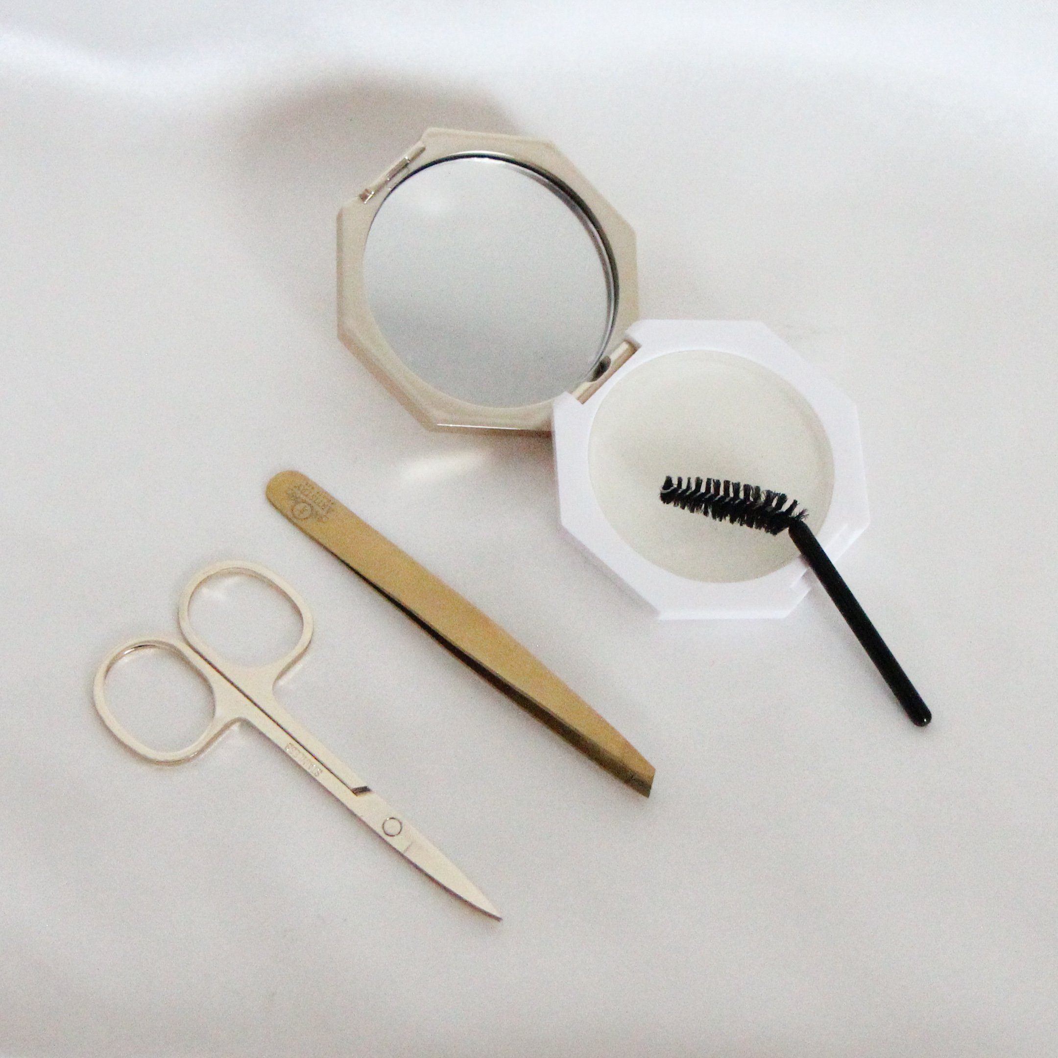 Scissor, Tweezer, Brow Soap Gift Set
