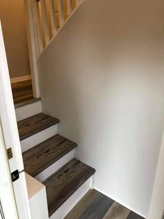 STAIRS AND DRYWALL AFTER