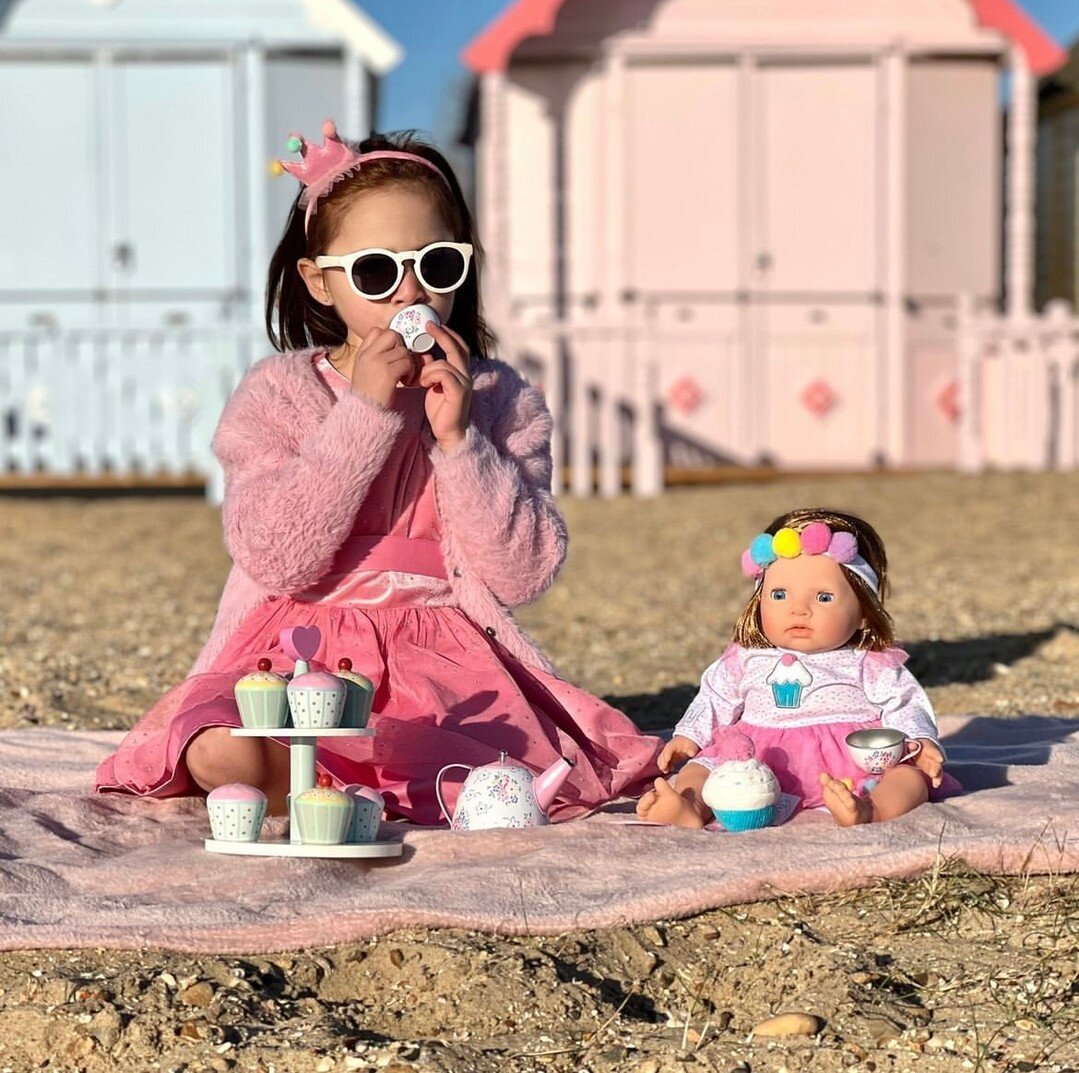 #Throwback to a tea party on the beach that's our vibe! How are you celebrating the Kings Coronation?💜👑

#tinytreasures #dolls  #doll #dollstagram #babydoll  #imagination #imaginativeplay #baby #dollstagram #kidstoys #rebornbaby #learnthroughplay #