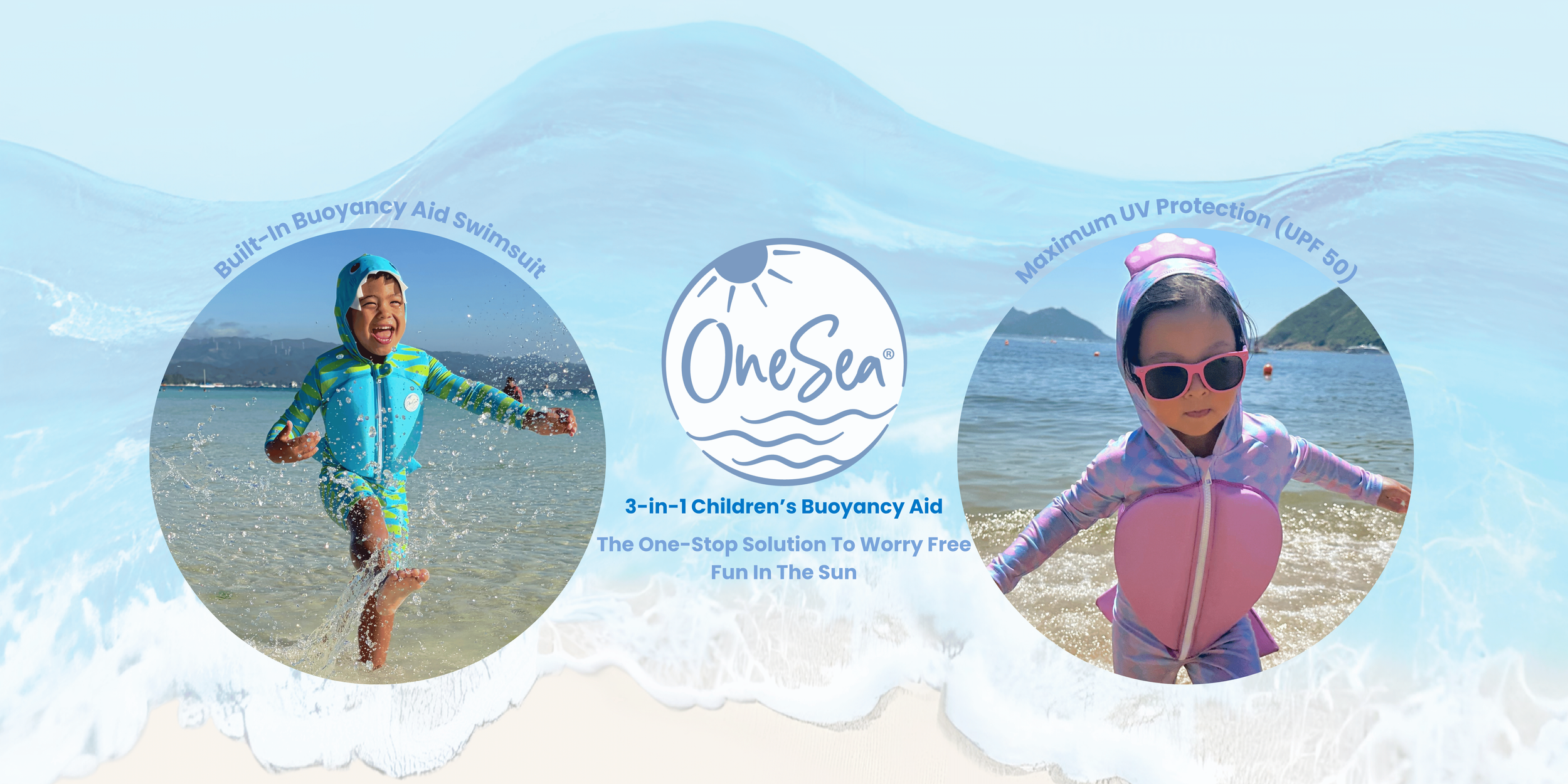 OneSea - 3 in 1 Children's Buoyancy Aid