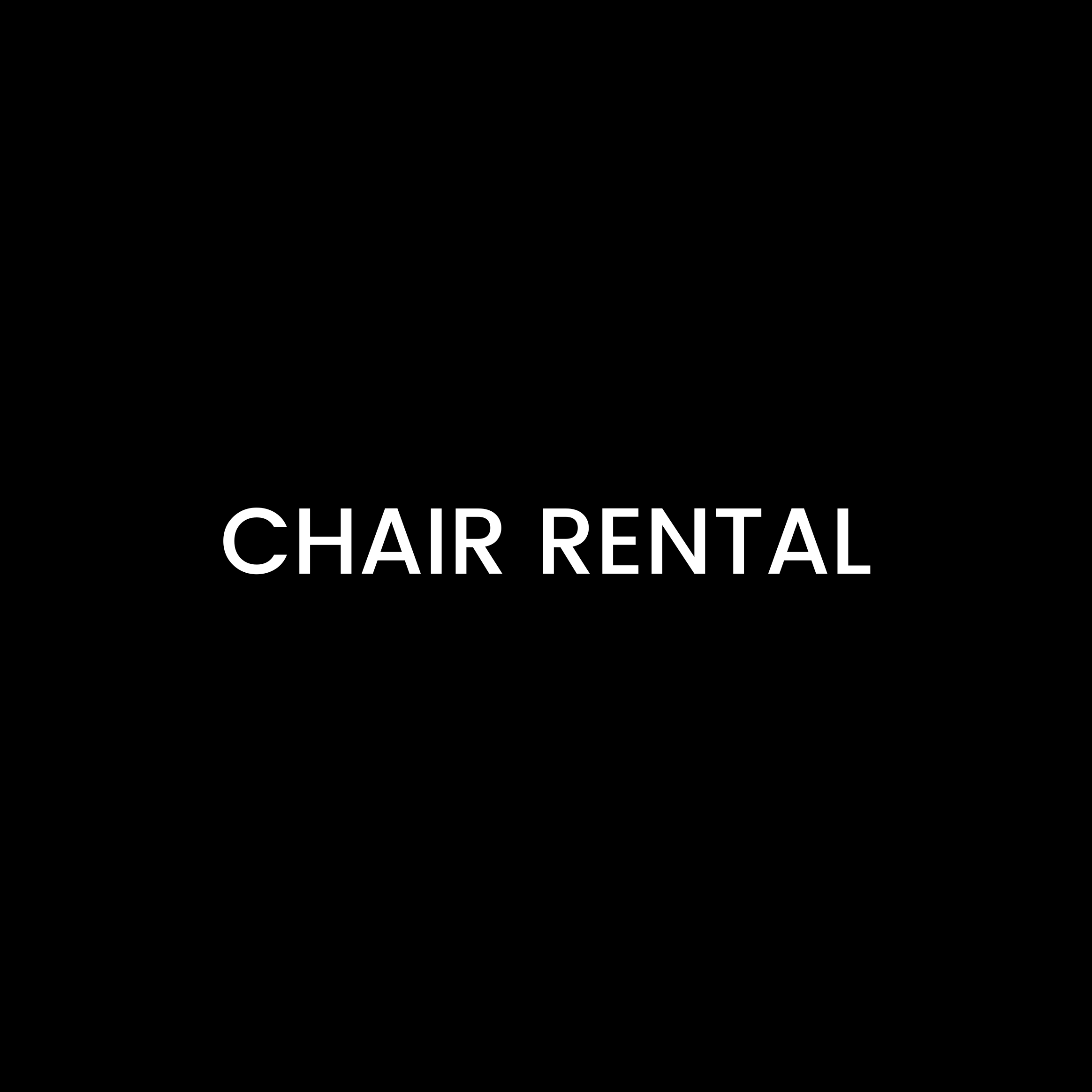 Chair Rental