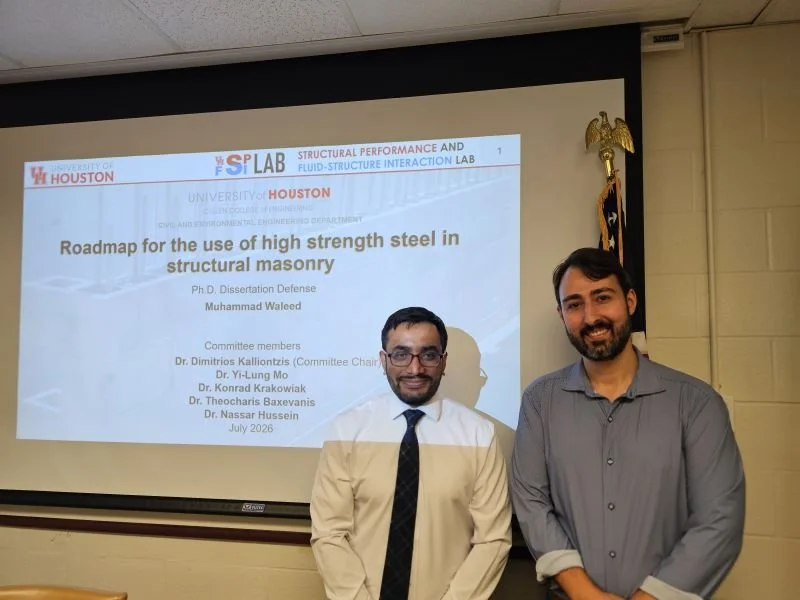PhD Student Waleed Khan reaches graduation