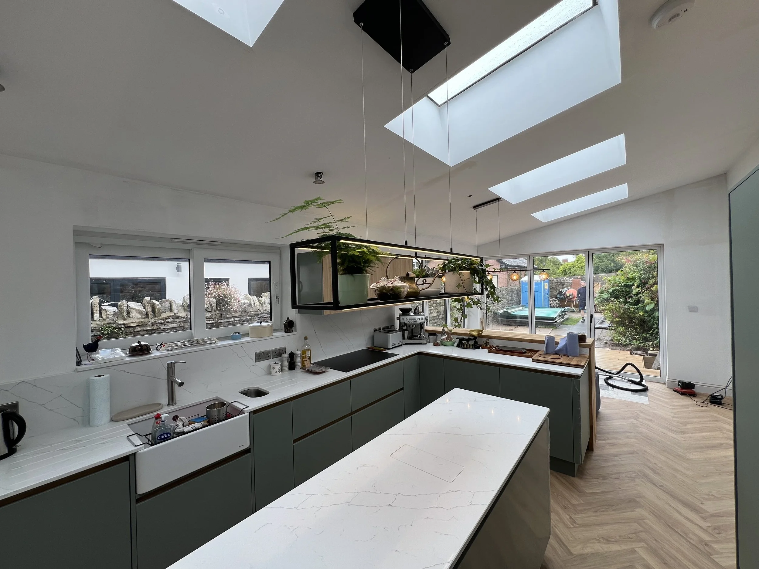 Kitchen extension, 98 Stanwell Road, Penarth