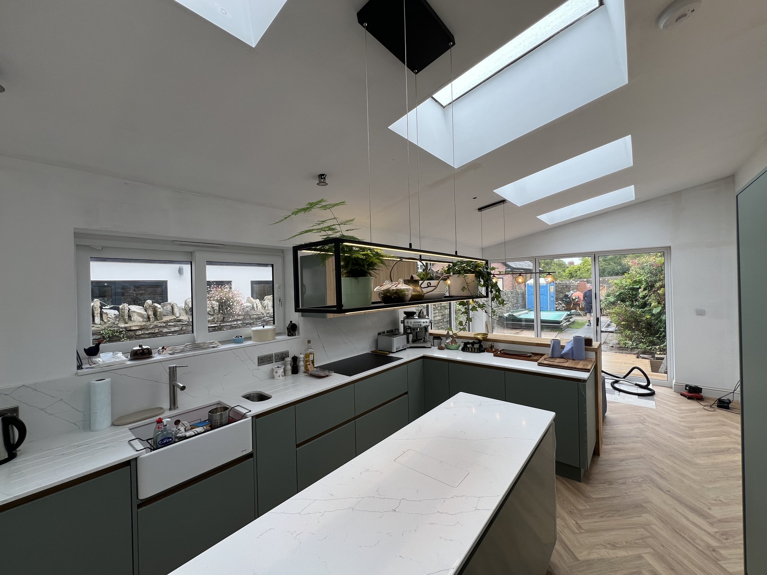 contemporary and modern kitchen interior